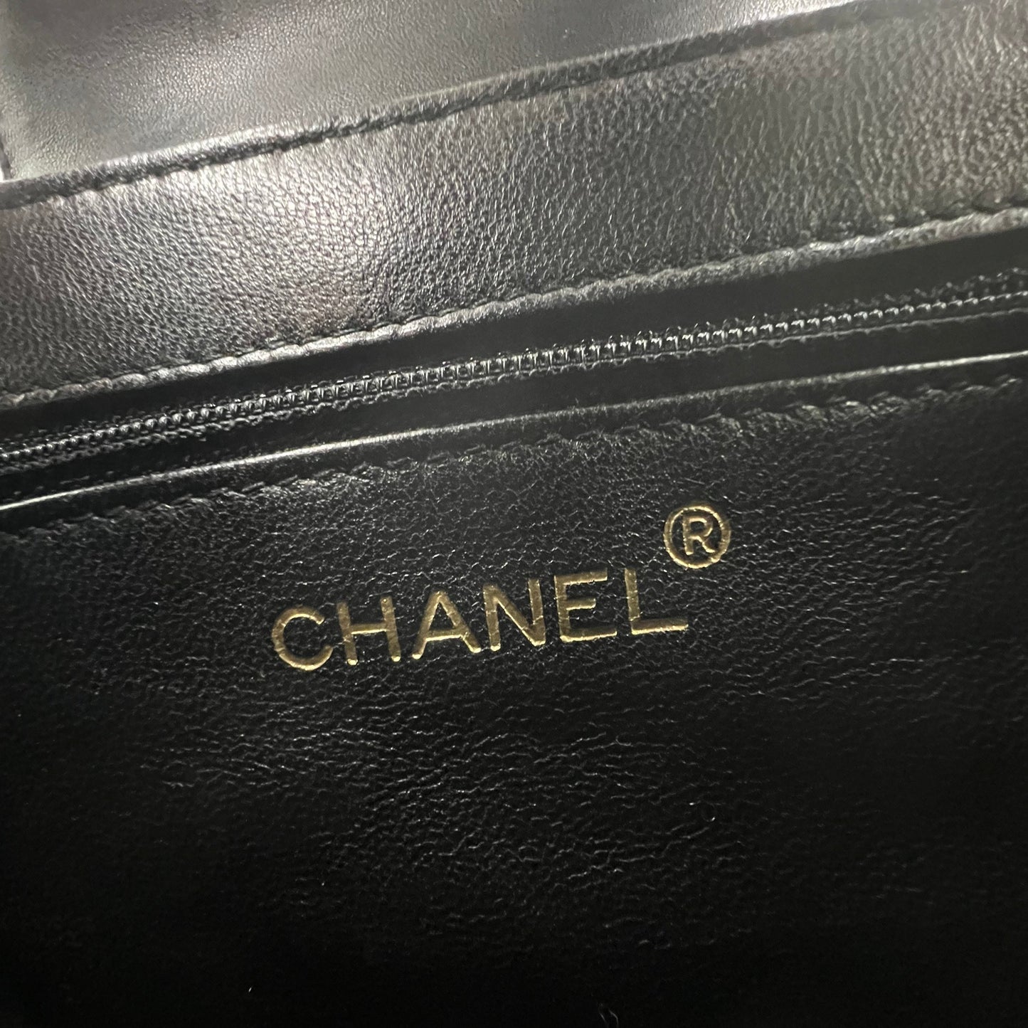 Vintage CHanel BLack Patent leather