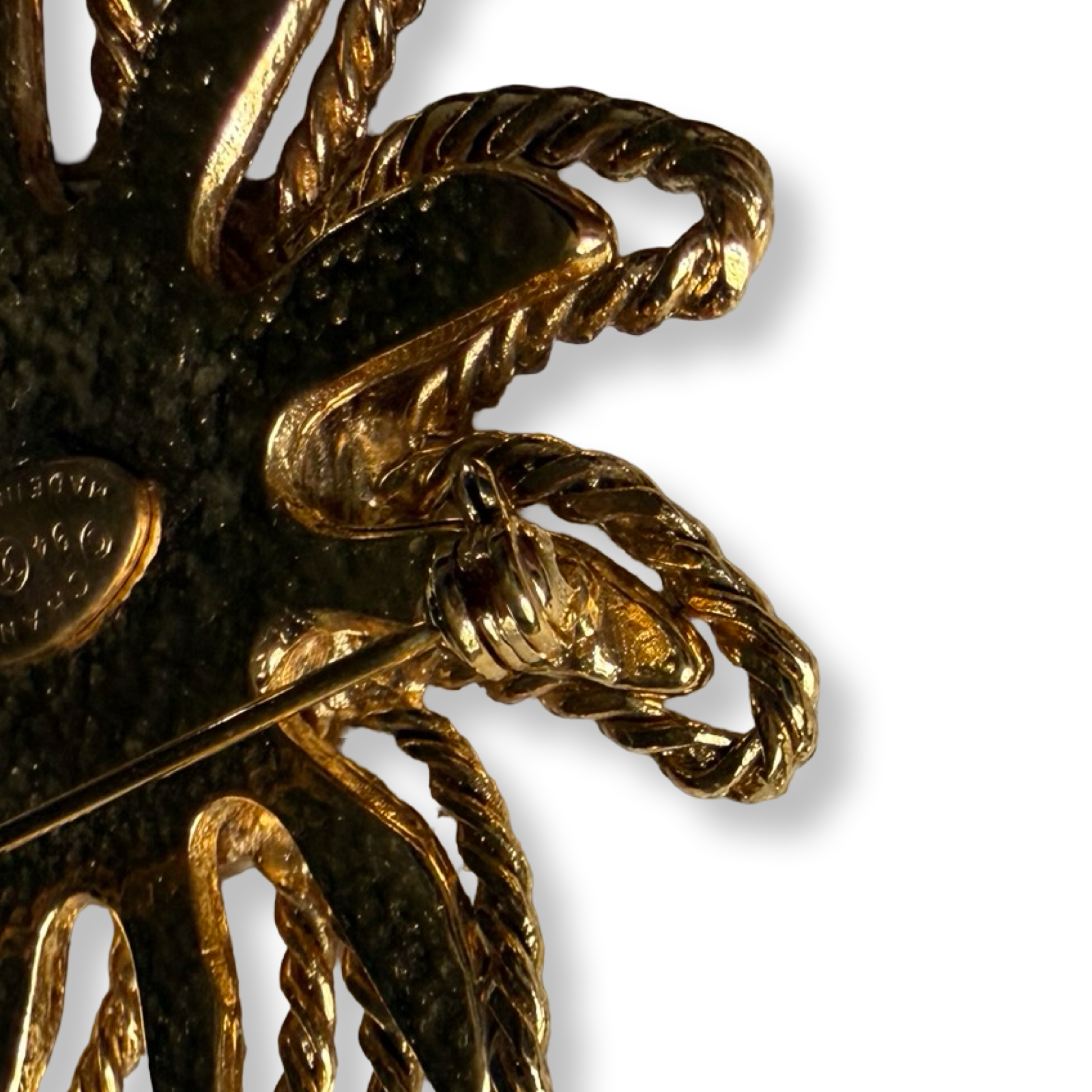 Chanel Vintage Sun Brooch