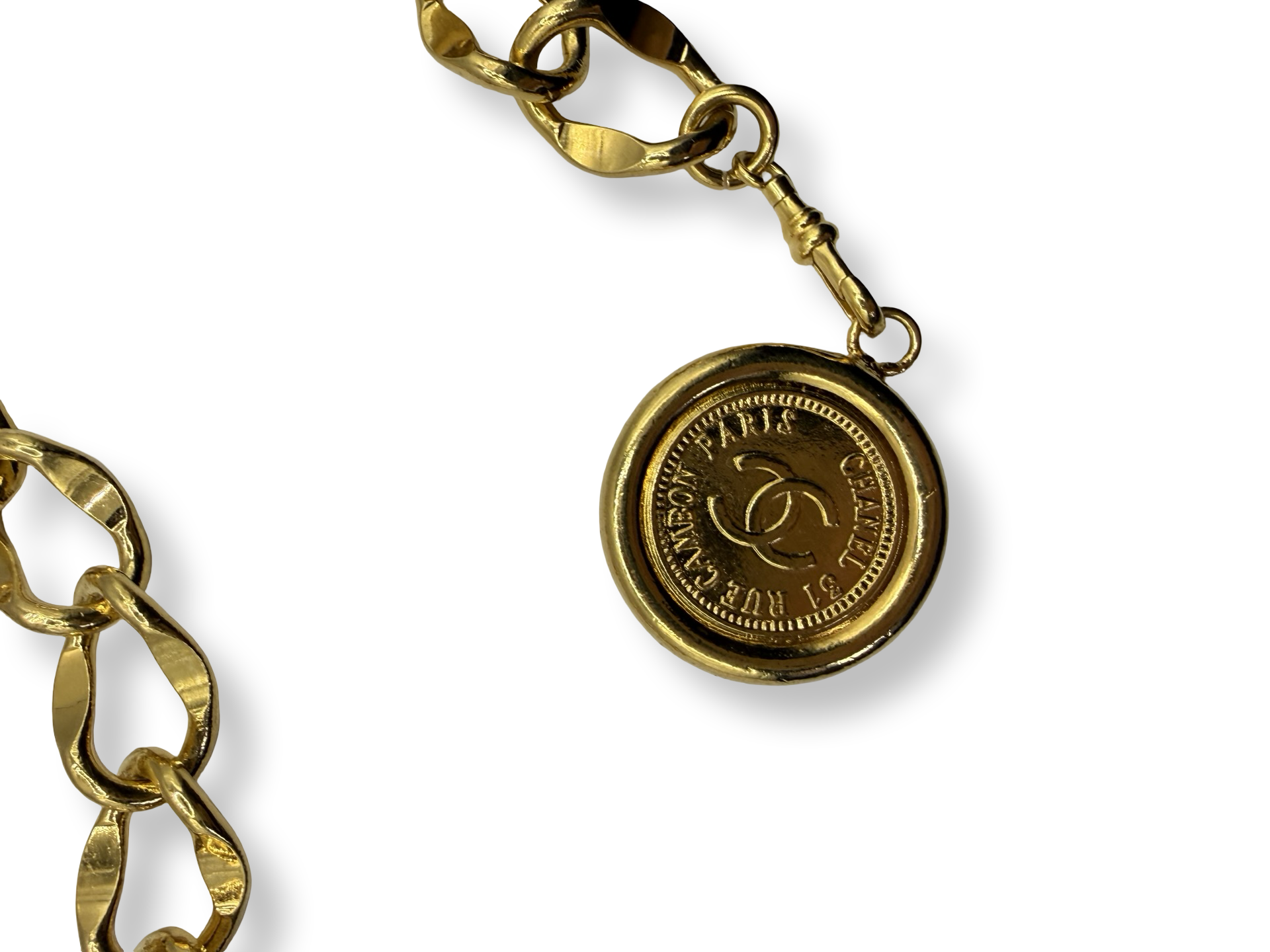 Chanel Vintage Double Chain Belt