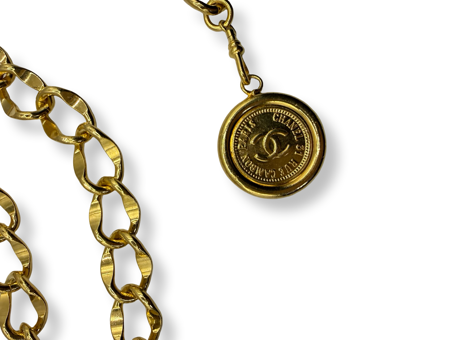 Chanel Vintage Double Chain Belt