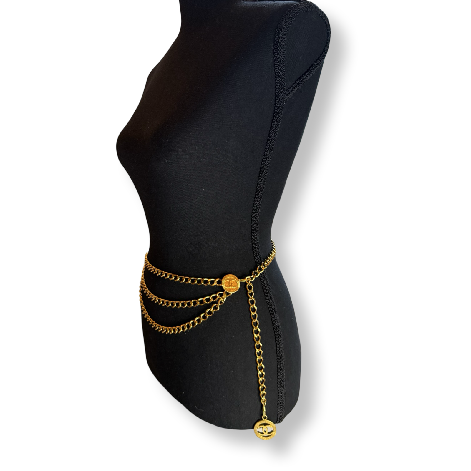 Chanel_Vintage_Chain_Belt_Gold_Triple_authentic 1980s