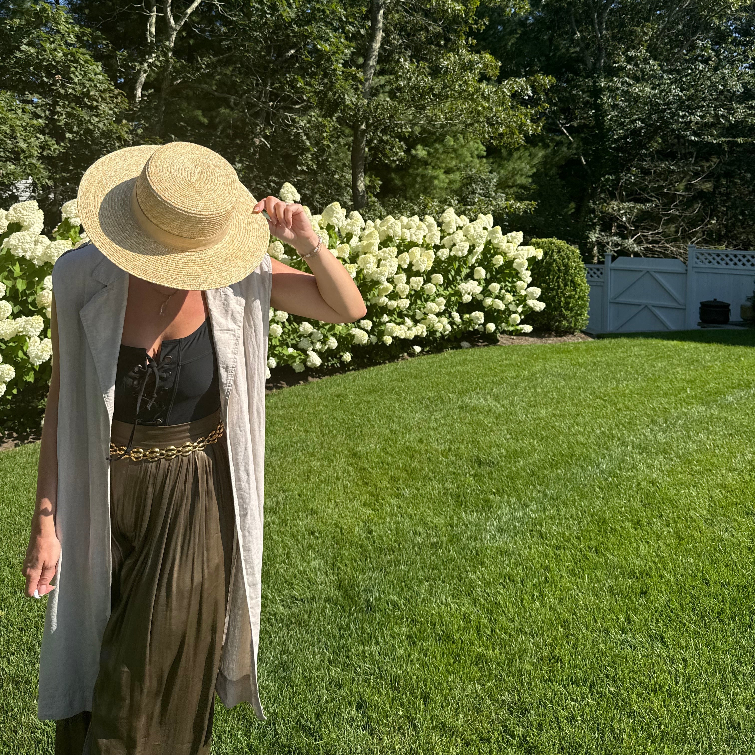 Chanel Vintage Chain Belt Matelasse authentic gold plated