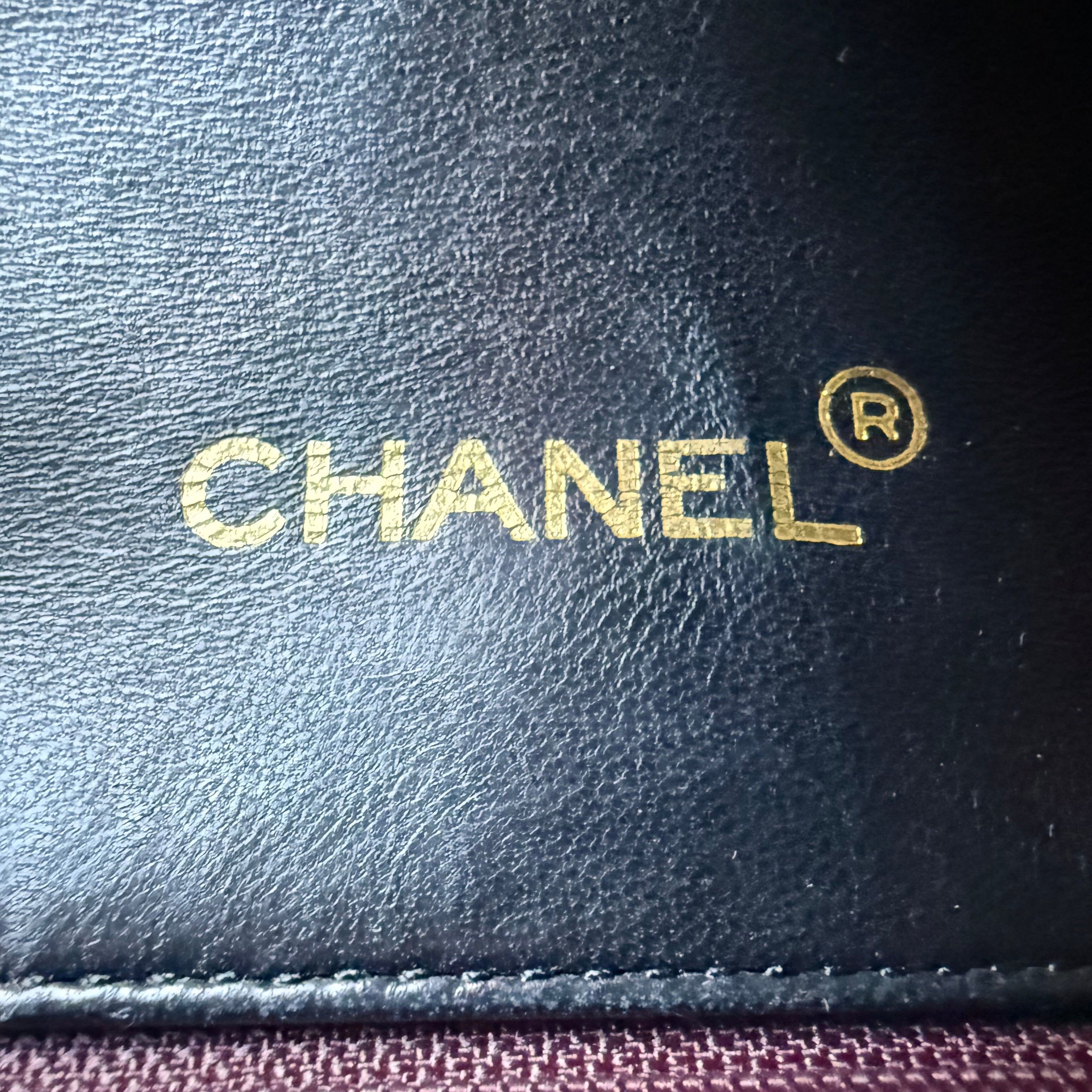 Chanel Vintage Half Moon Classic Flap