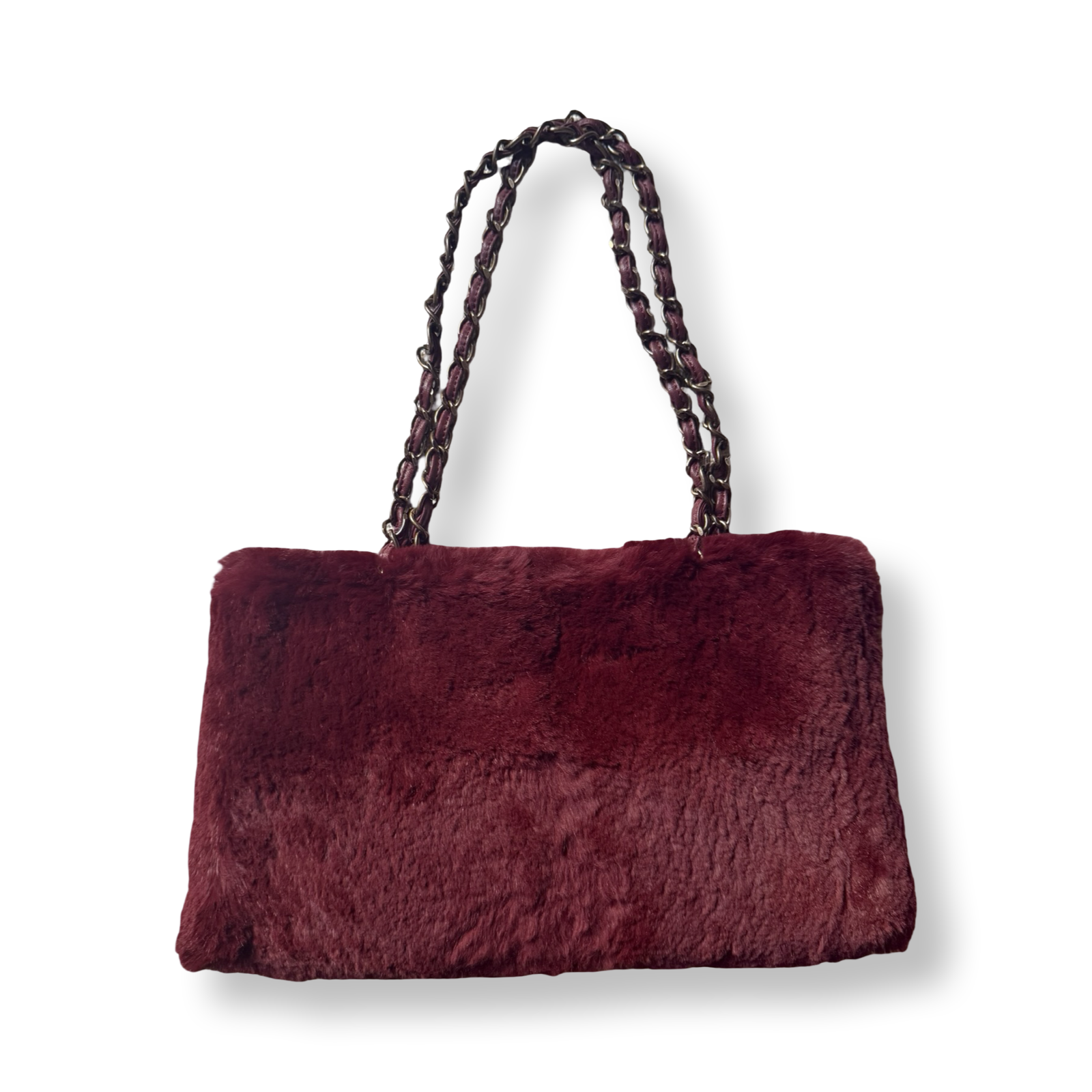 Chanel Vintage Rabbit Fur Tote