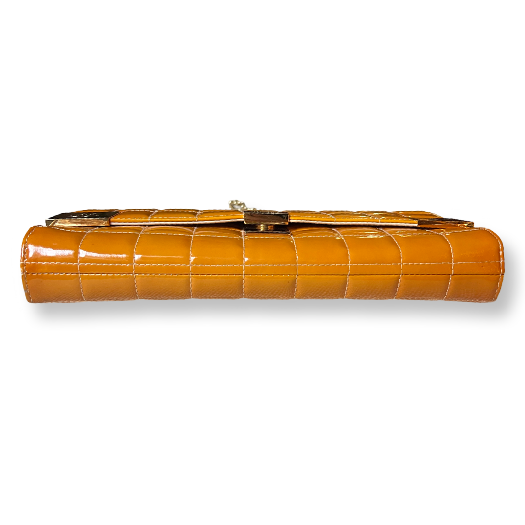 Chanel Vintage Clutch Bag Patent Leather 