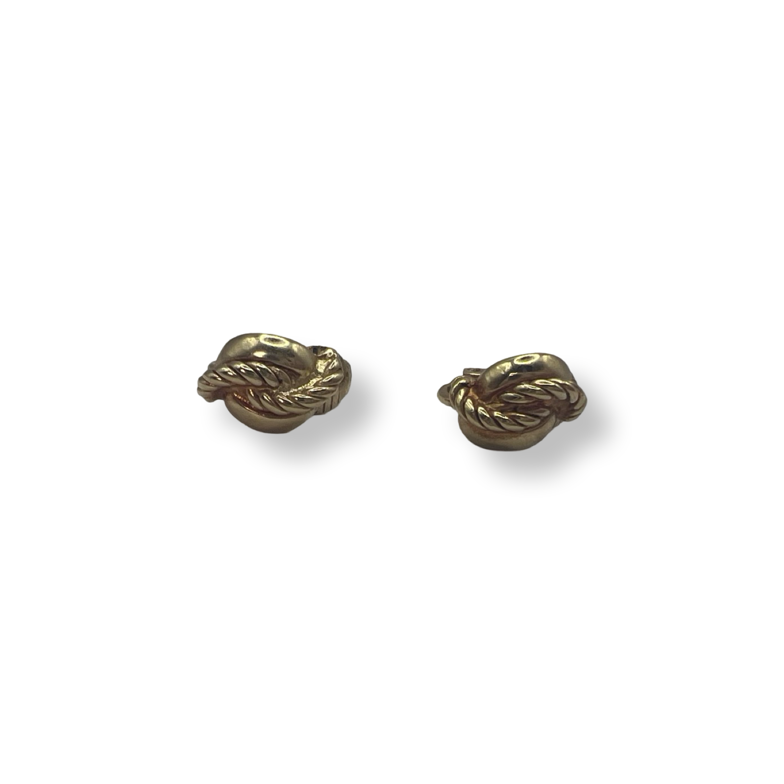 Authentic old christian dior gold earrings
