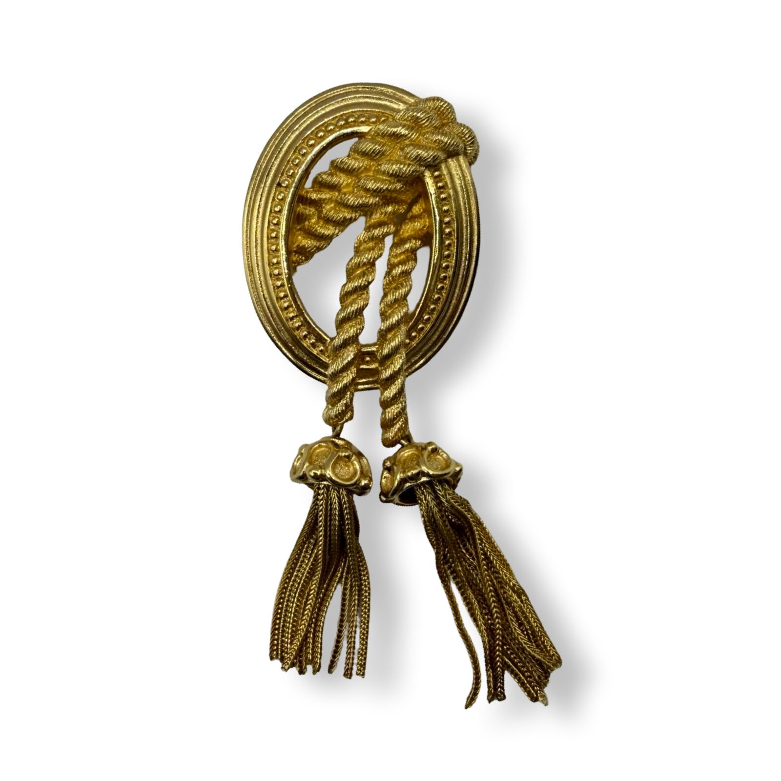 Dior Vintage Tassel Brooch