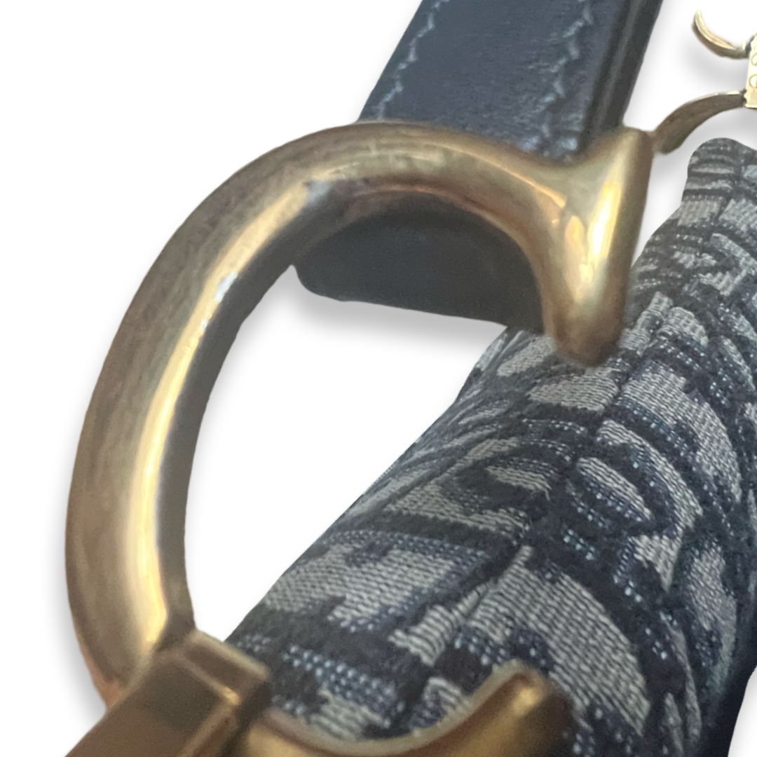 Christian Dior Mini Saddle Bag Oblique 