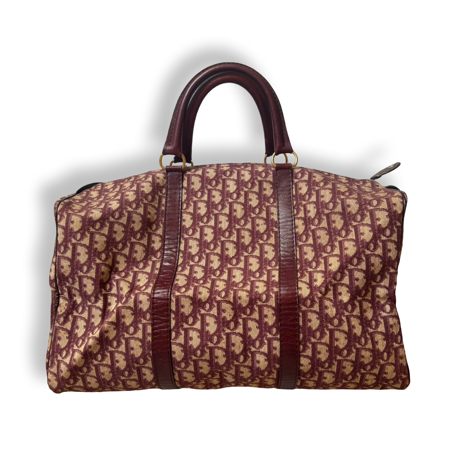 Dior Vintage Trotter Boston Bag