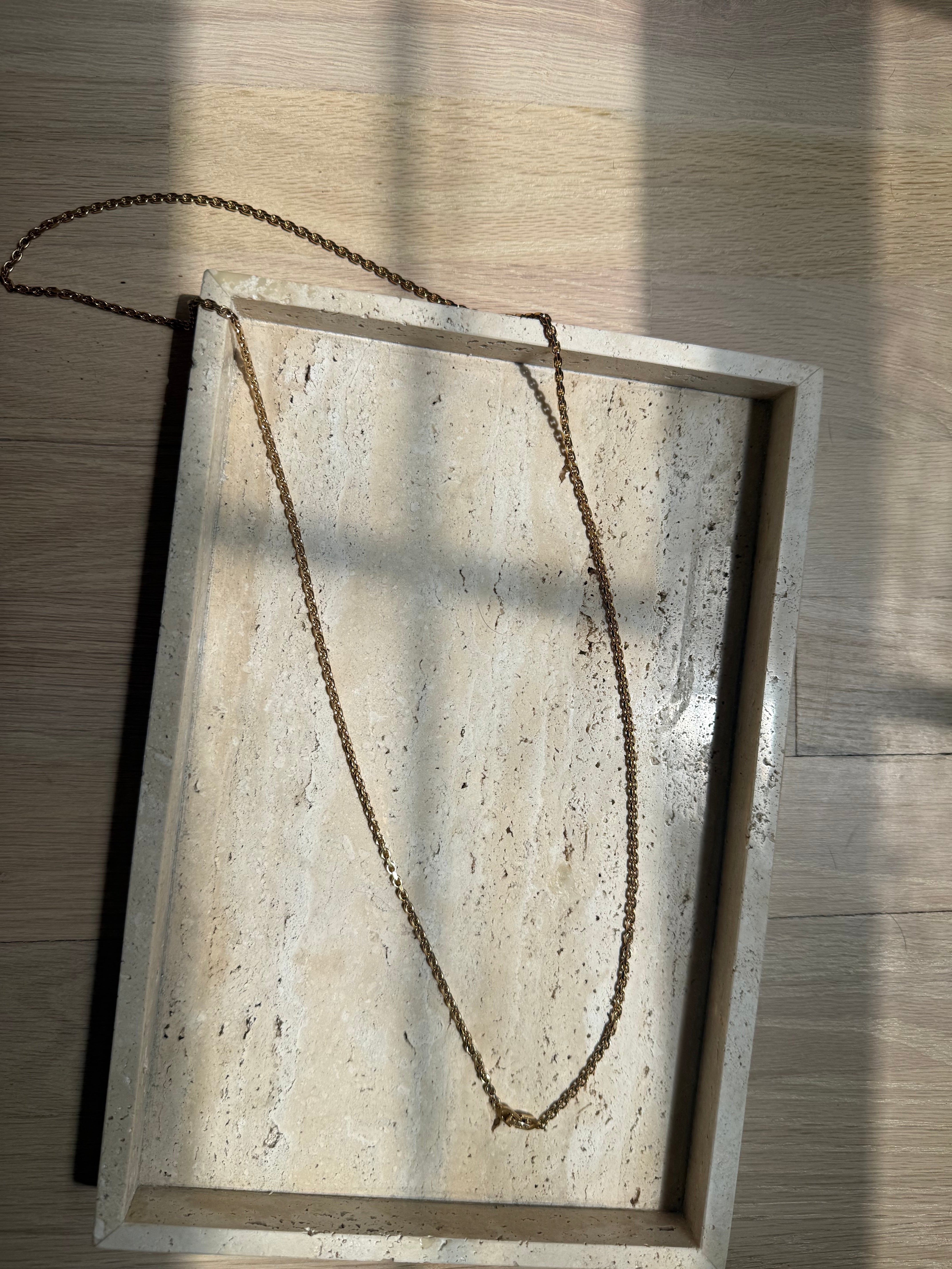 Dior Vintage Tinsel Chain