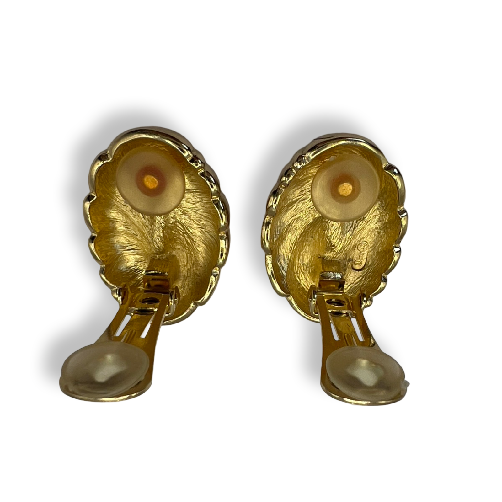 Christian Dior Vintage Gold plated authentic earrings
