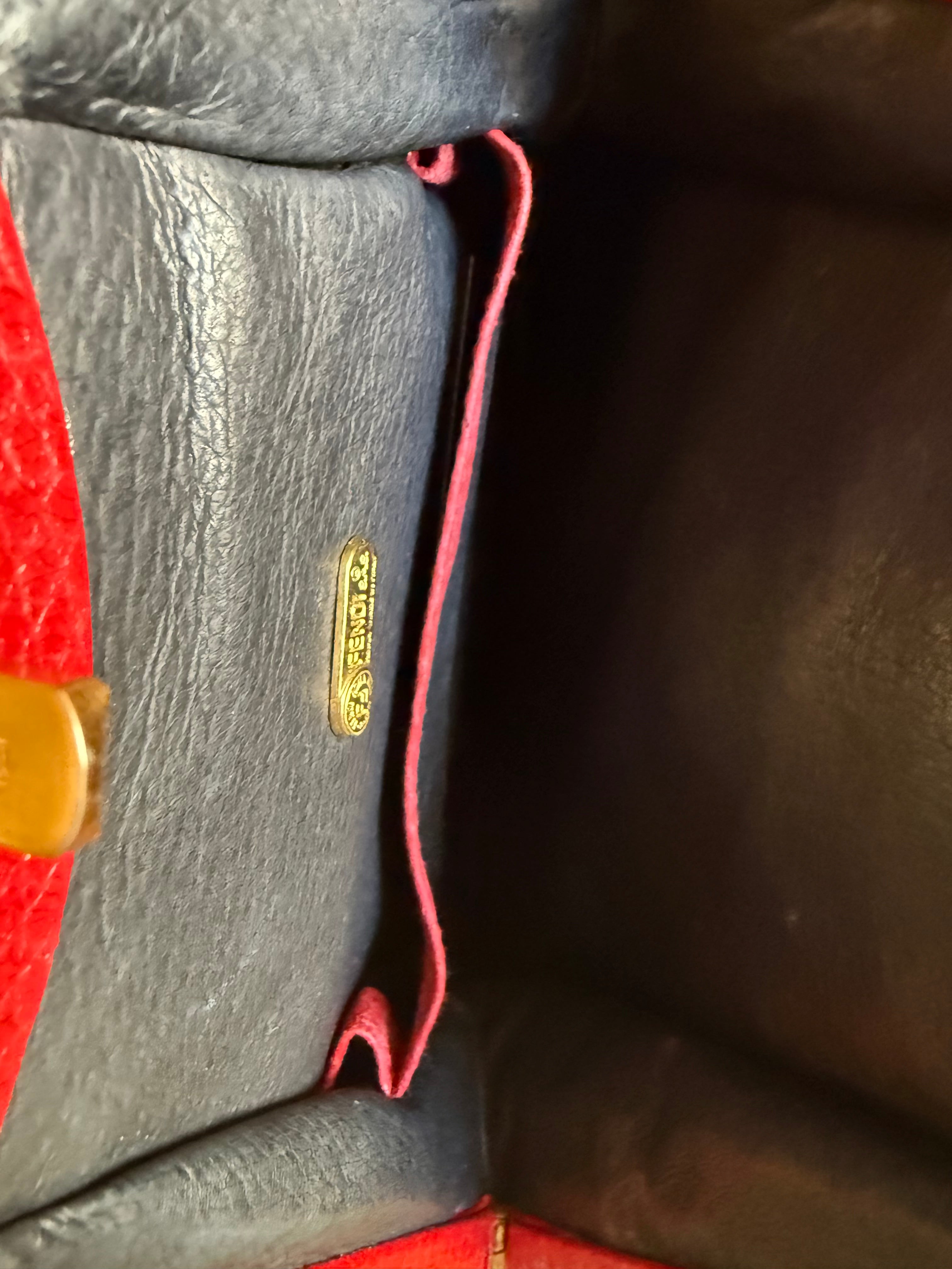 Fendi Rare Vintage Python Fendi