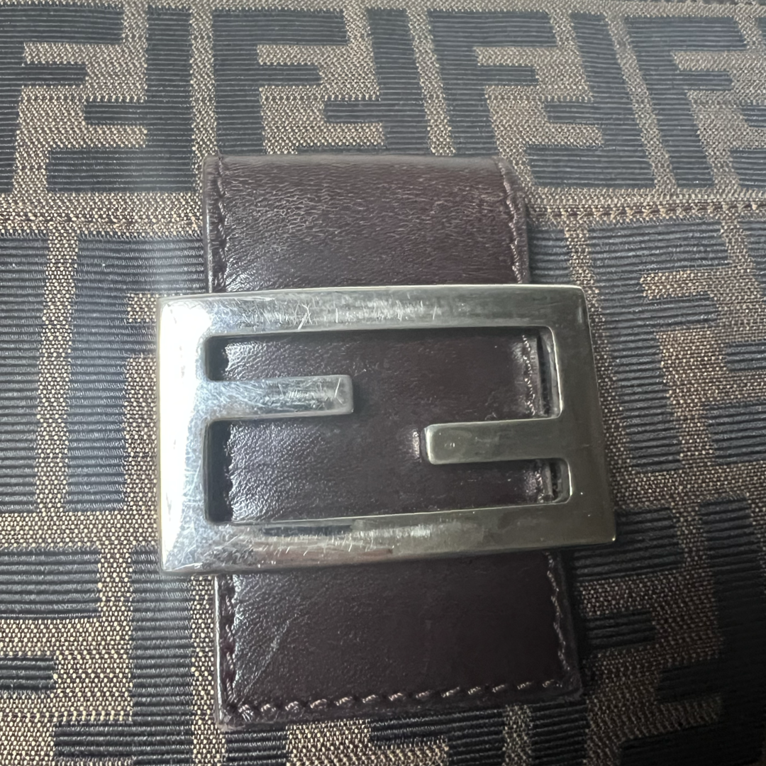 Fendi Zucca Vintage Shoulder Bag