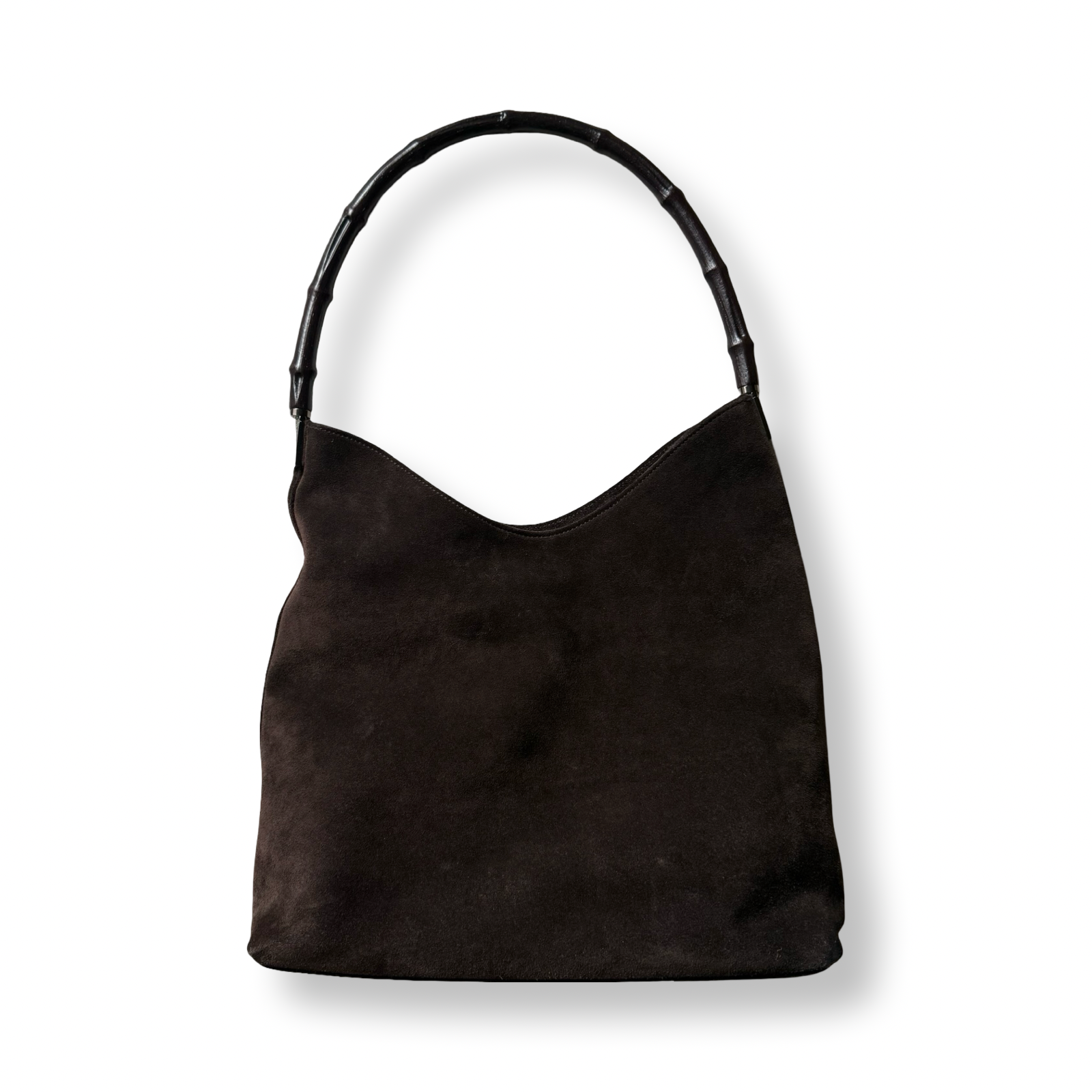 Gucci Vintage Suede Bucket Bag