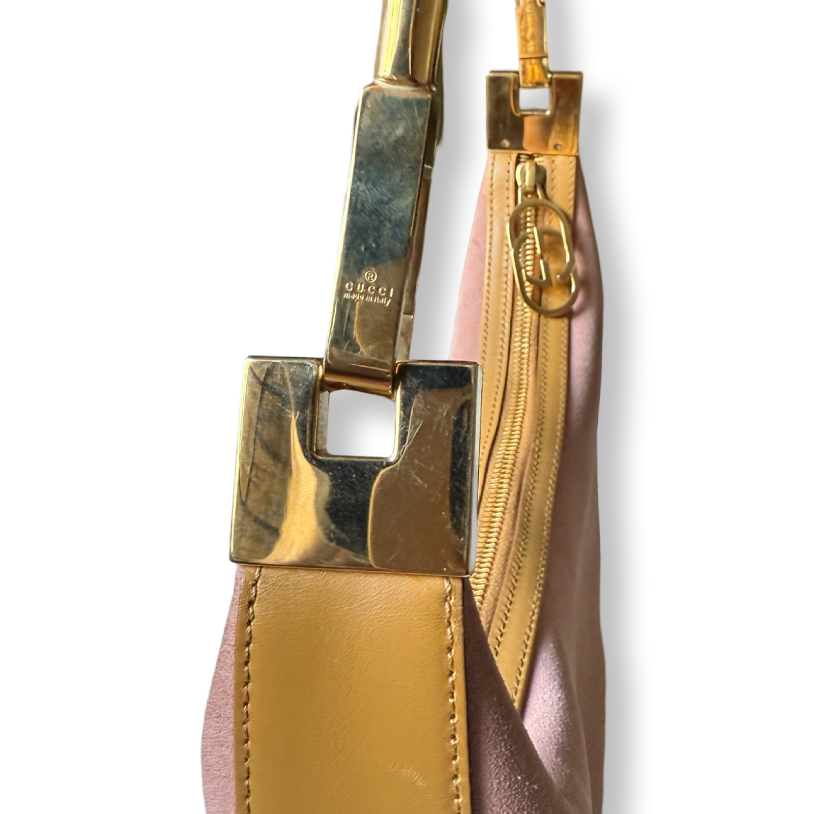 Gucci Vintage Suede Hobo