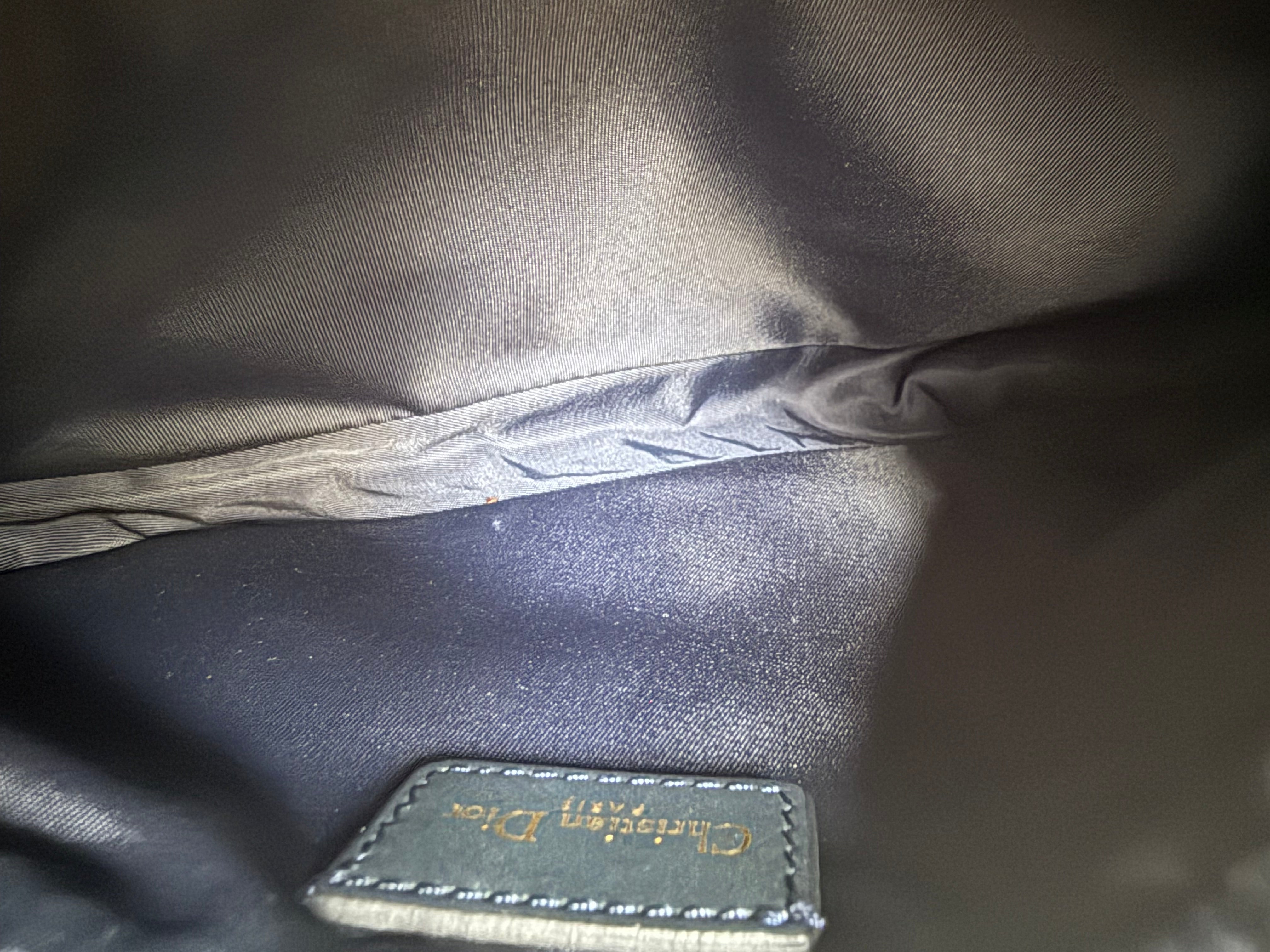 Dior Vintage Trotter Saddle Bag