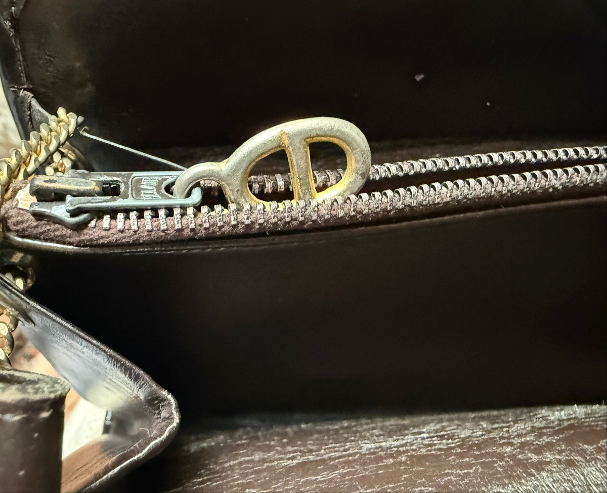 Dior Vintage Oblique Flat Tote