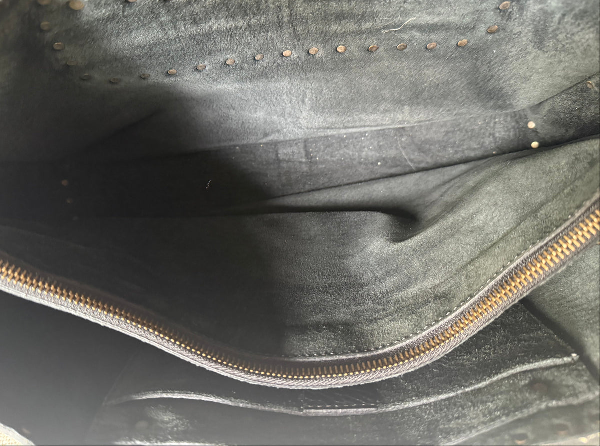 Celine Vintage Studded Boogie Tote