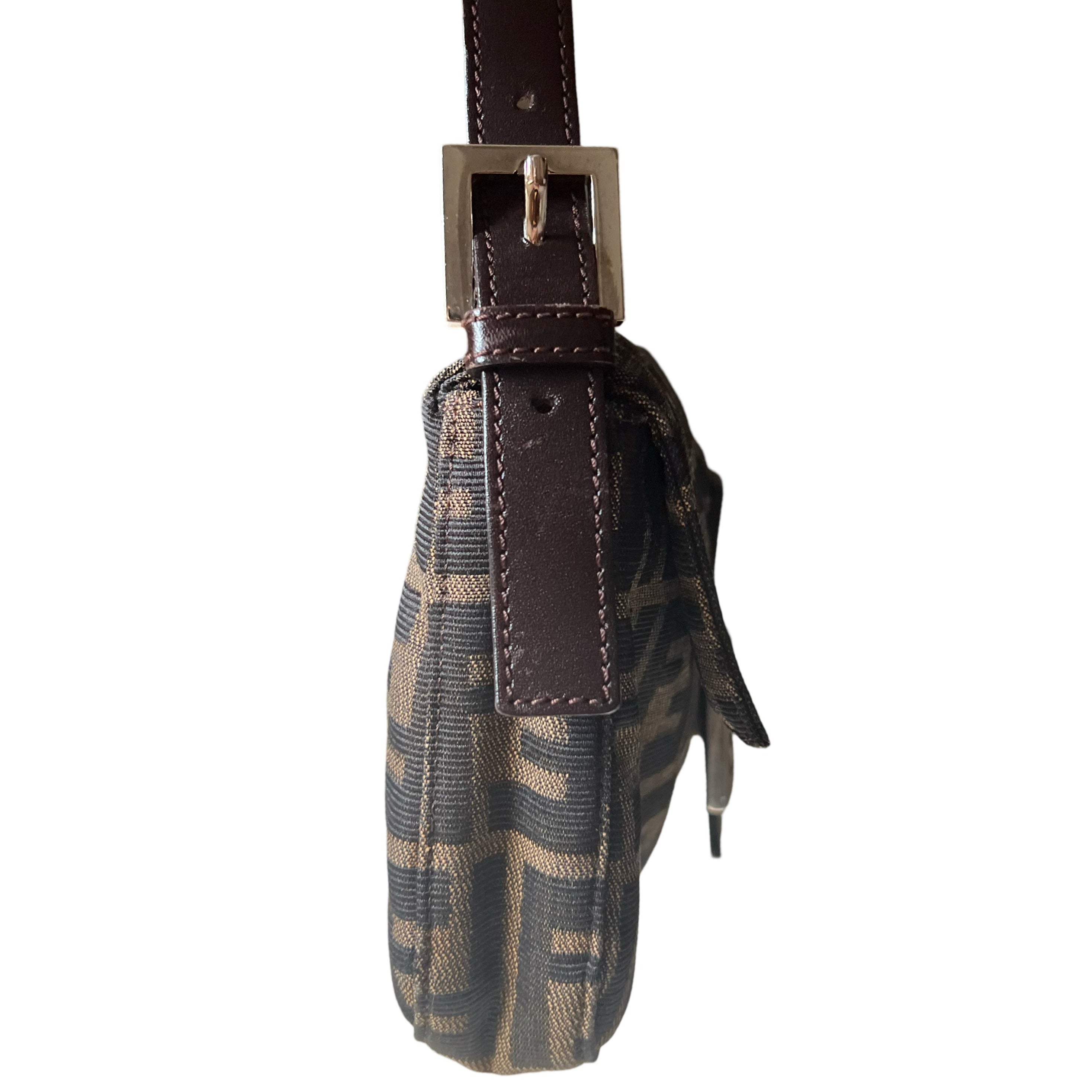 Vintage Fendi Baguette Brown Zucca