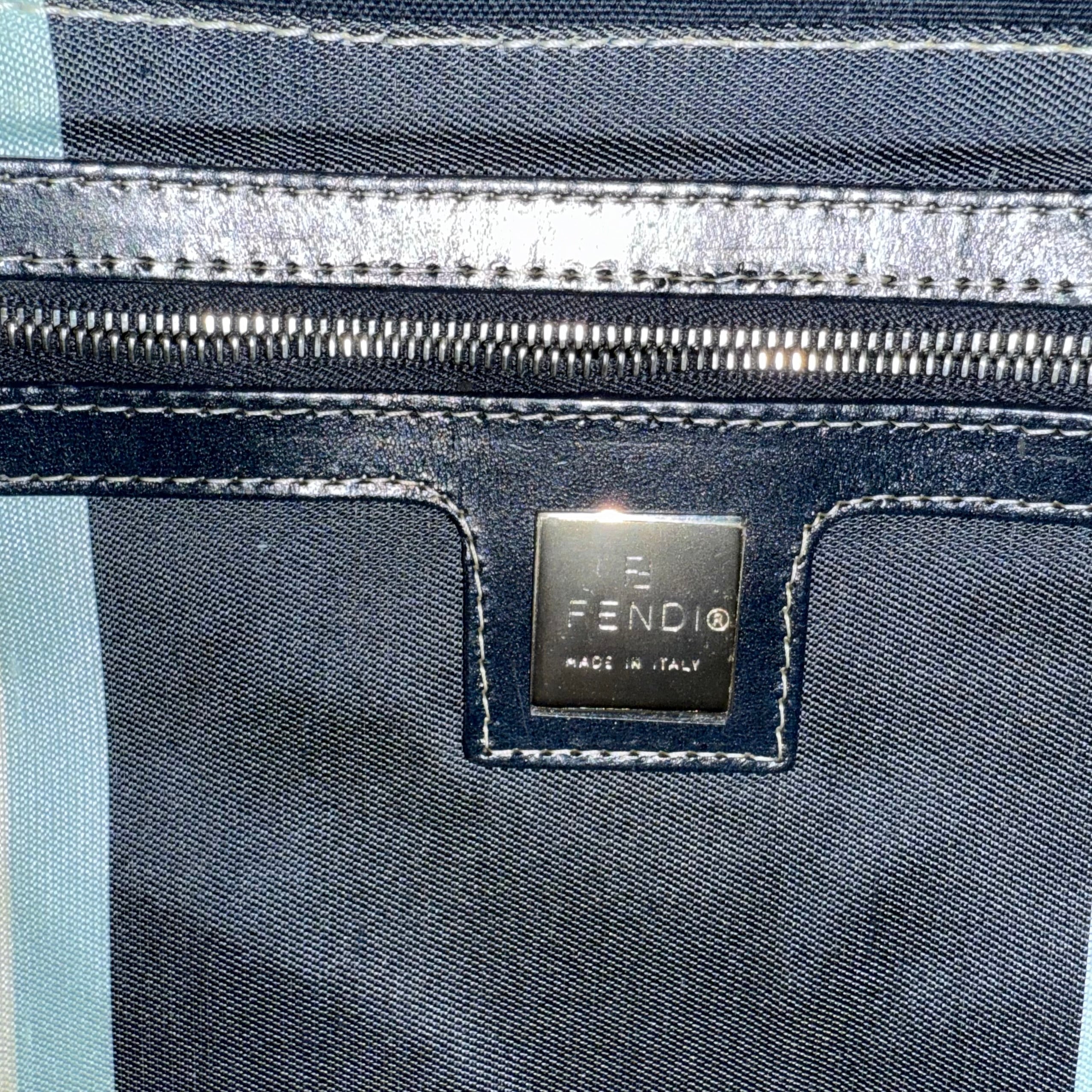 Fendi authentic vintage baguette blue