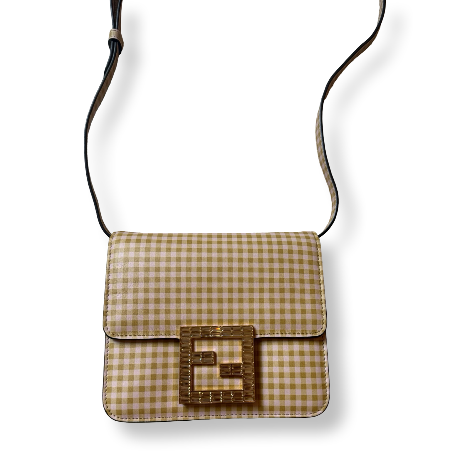 Fendi Fab Crystal & Gingham