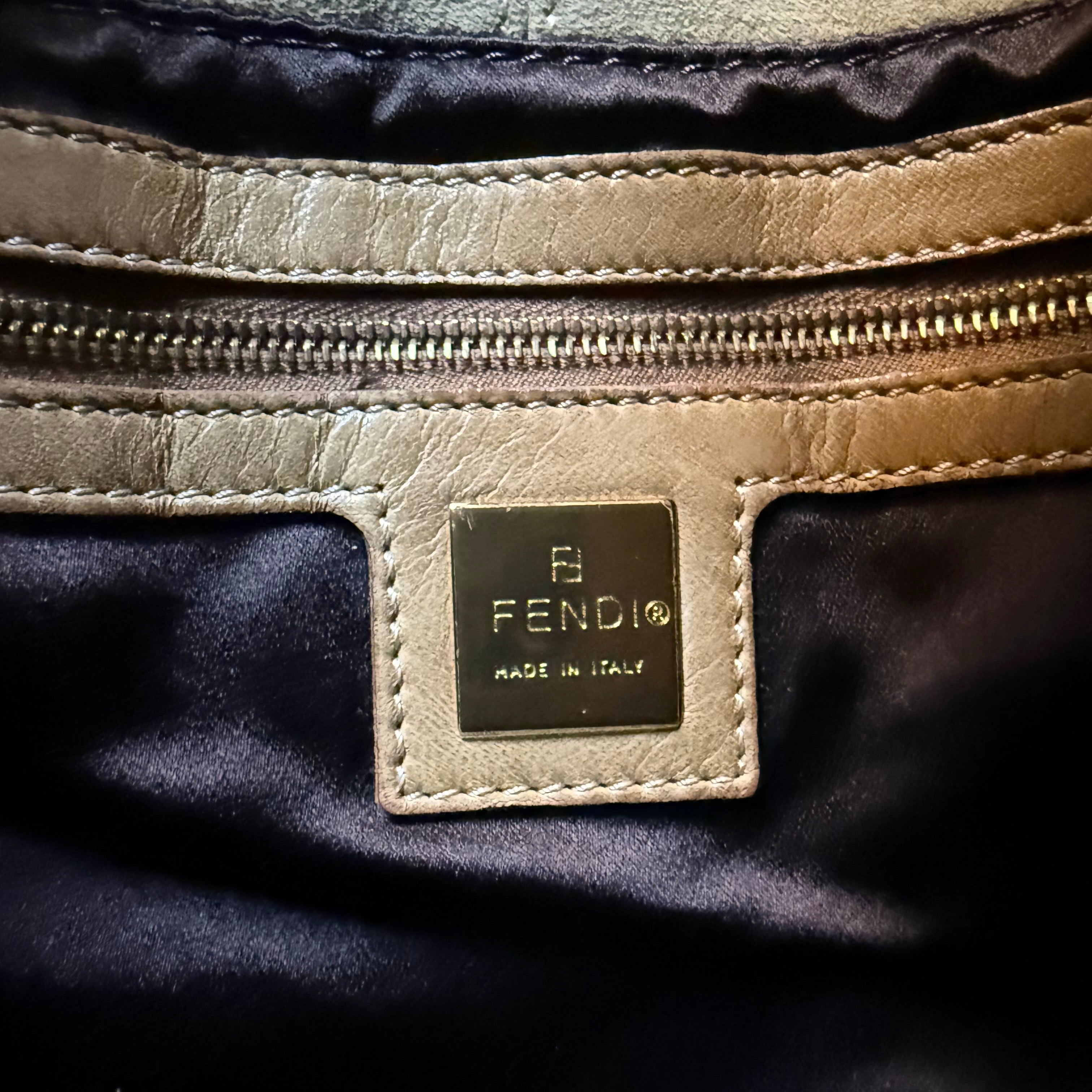 Fendi Mama Baguette Suede