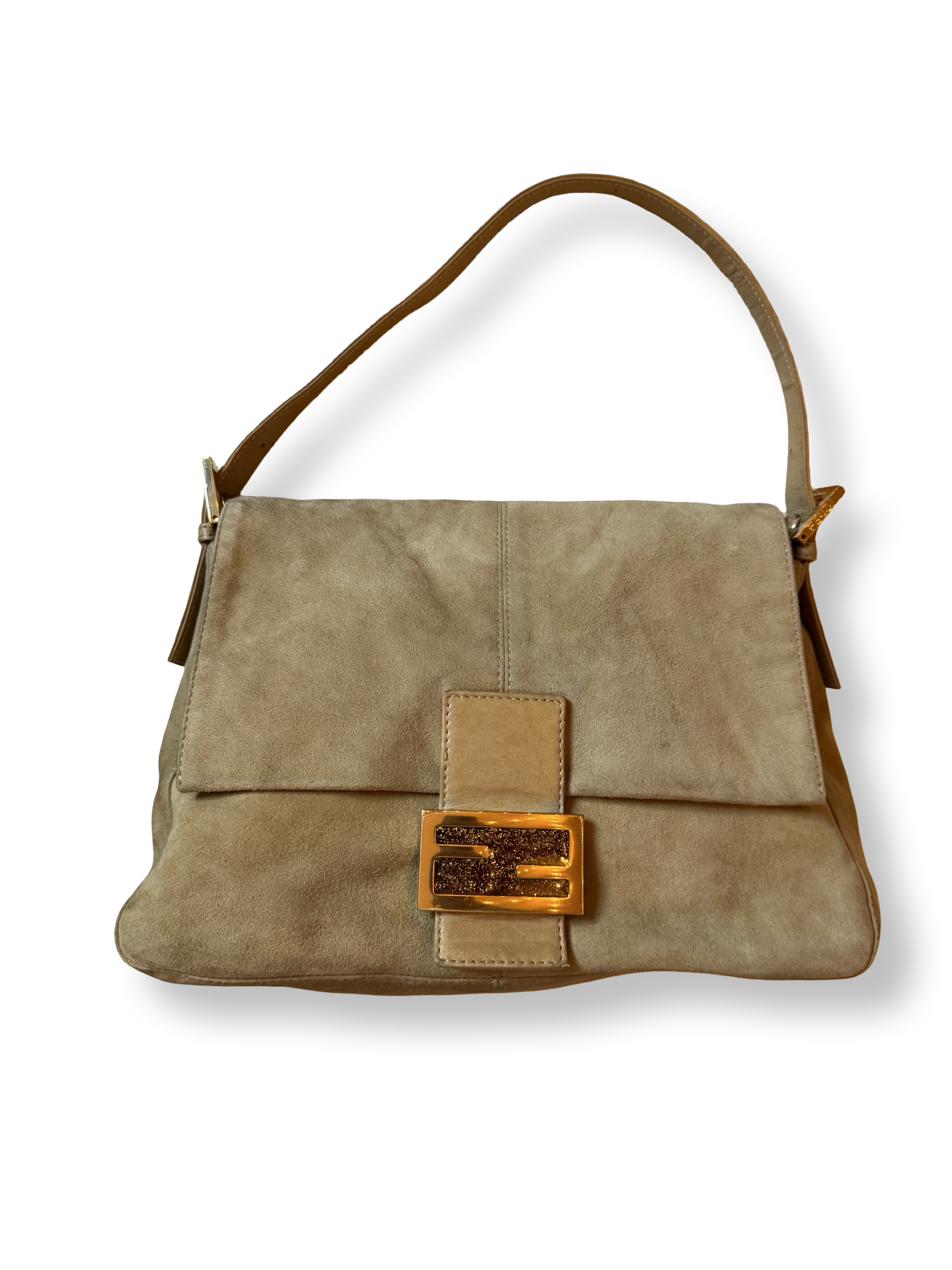 Fendi Mama Baguette Suede