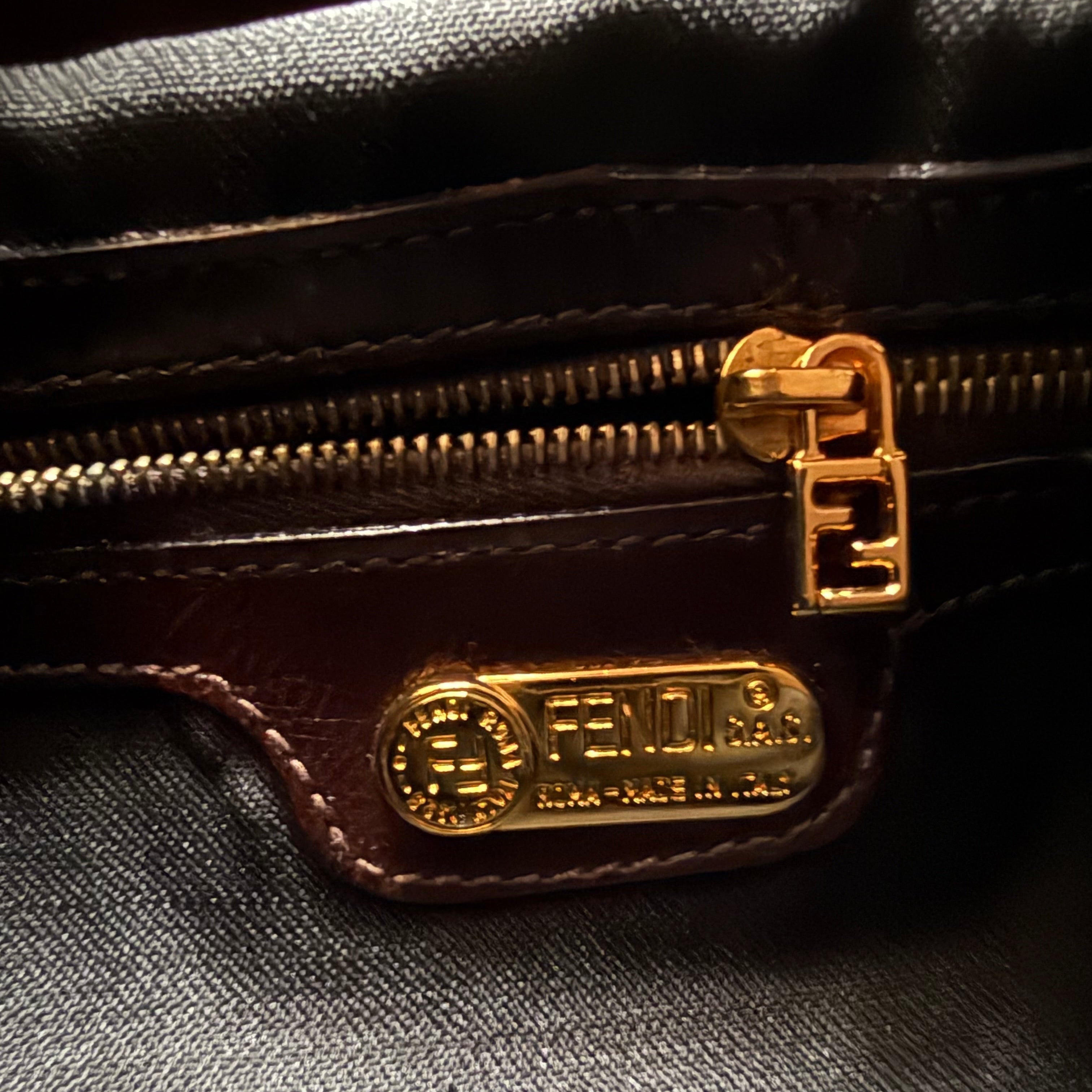 Fendi Mama Baguette Suede