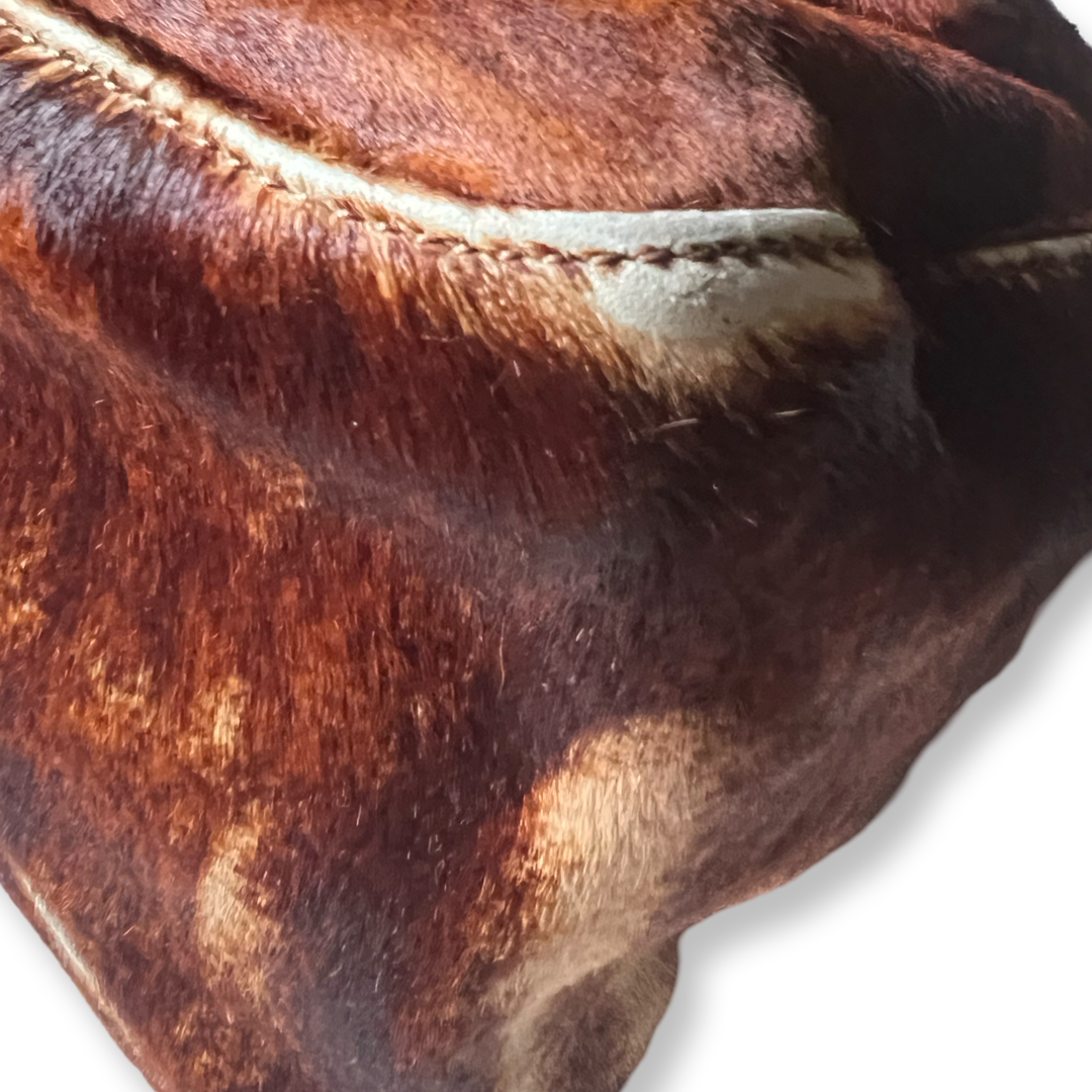 Fendi calfhair brown baguette authentic
