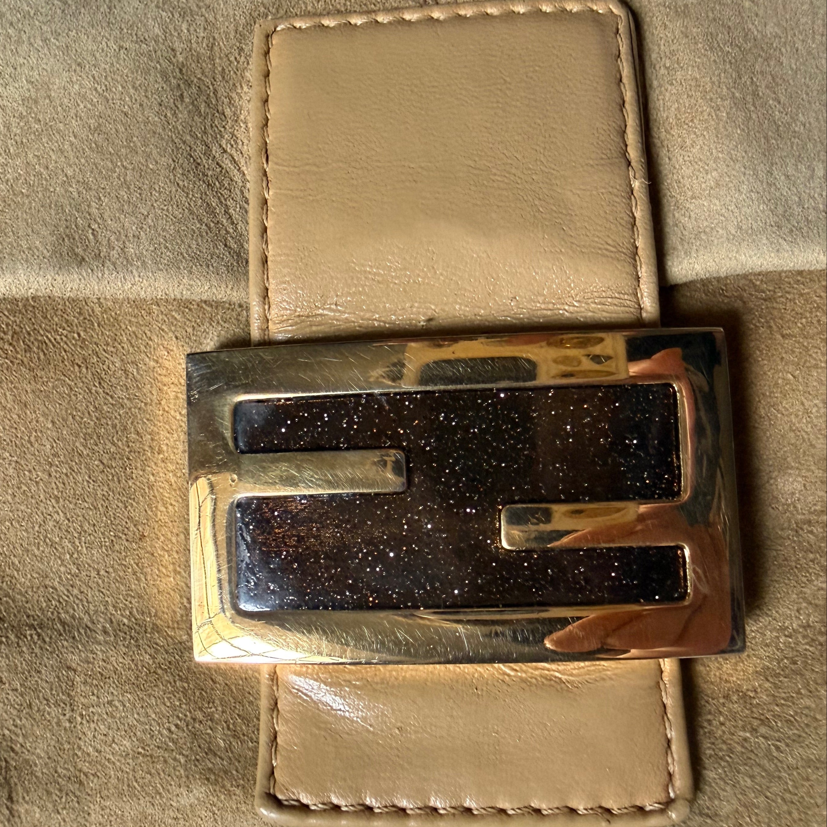 Fendi Vintage Mama Baguette Suede