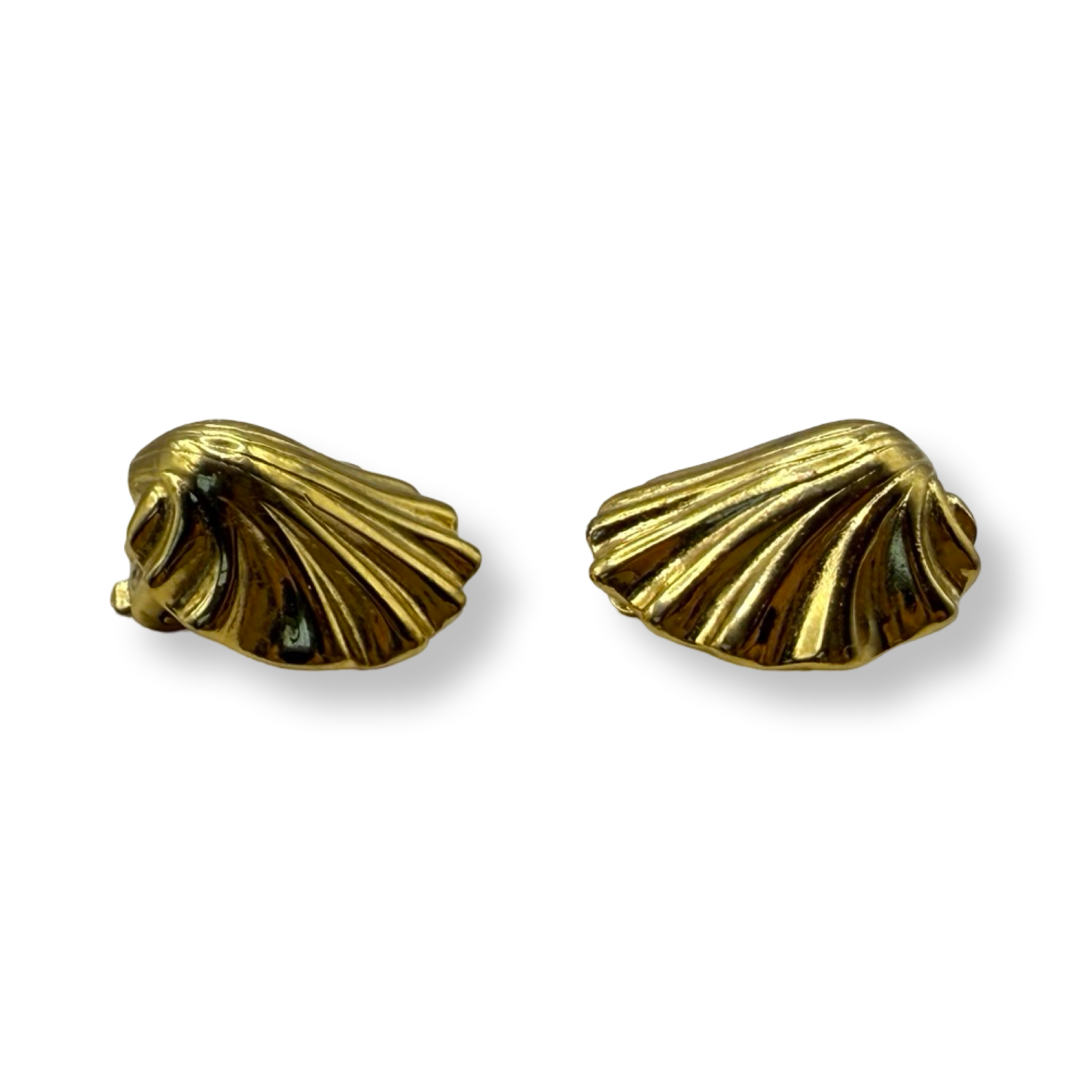 Givenchy authentic vintage retro gold plated earrings 