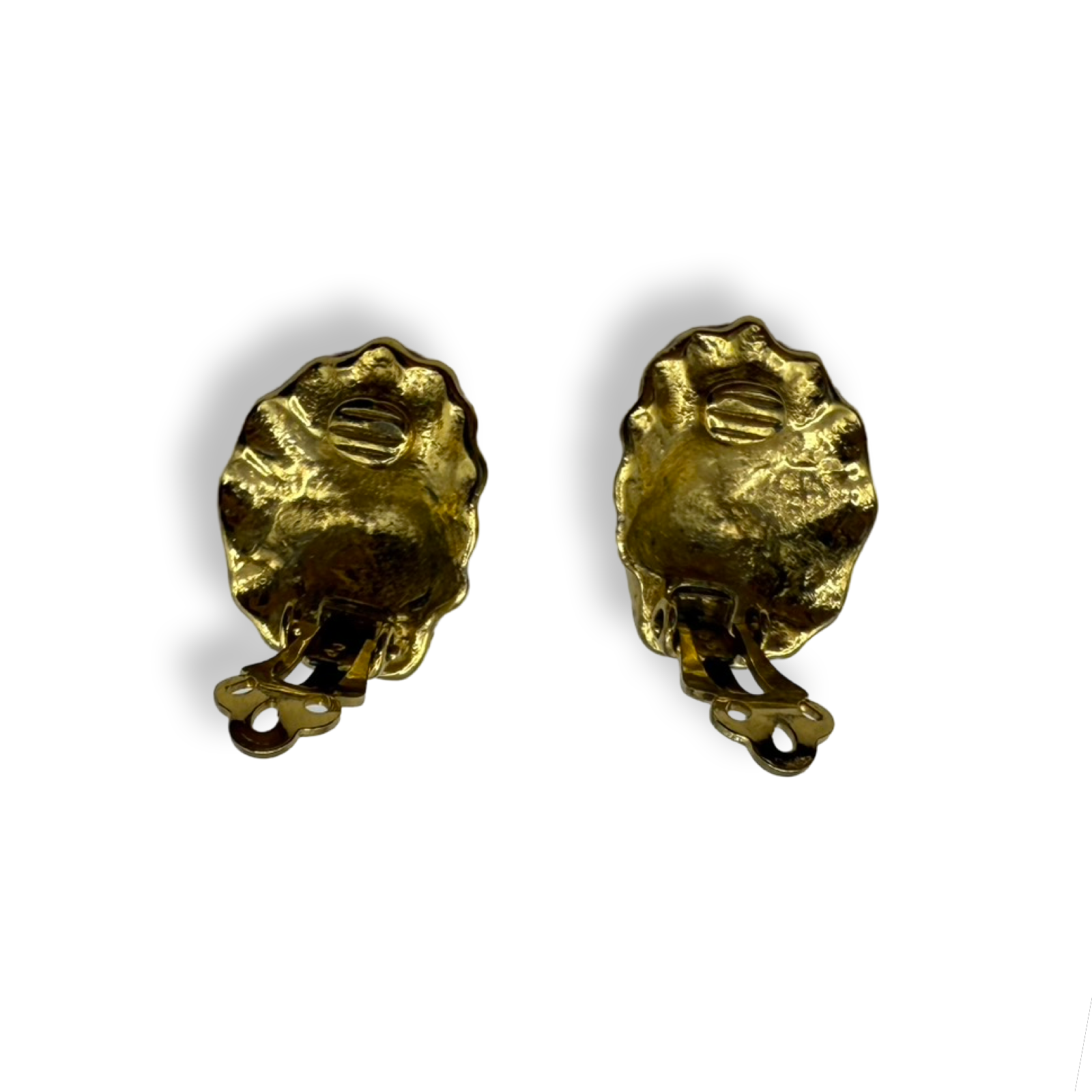 Givenchy vintage authentic unique shaped earrings
