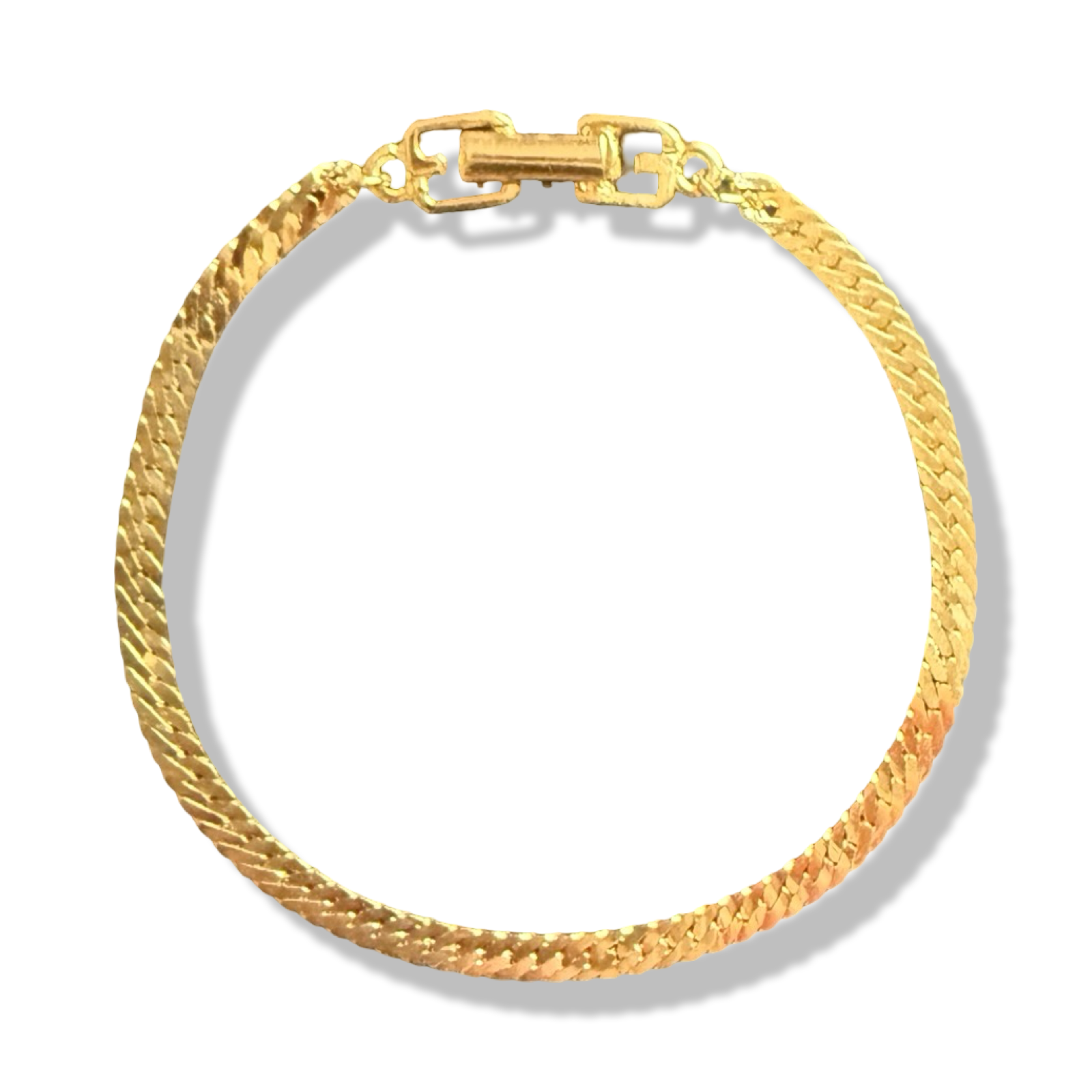 Givenchy Vintage Flat Chain Bracelet