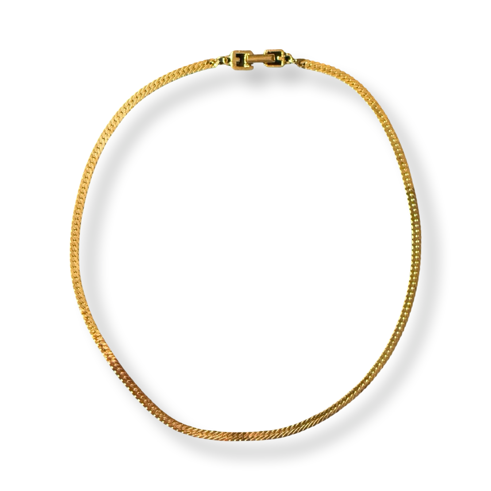 Givenchy Vintage Flat Chain Choker