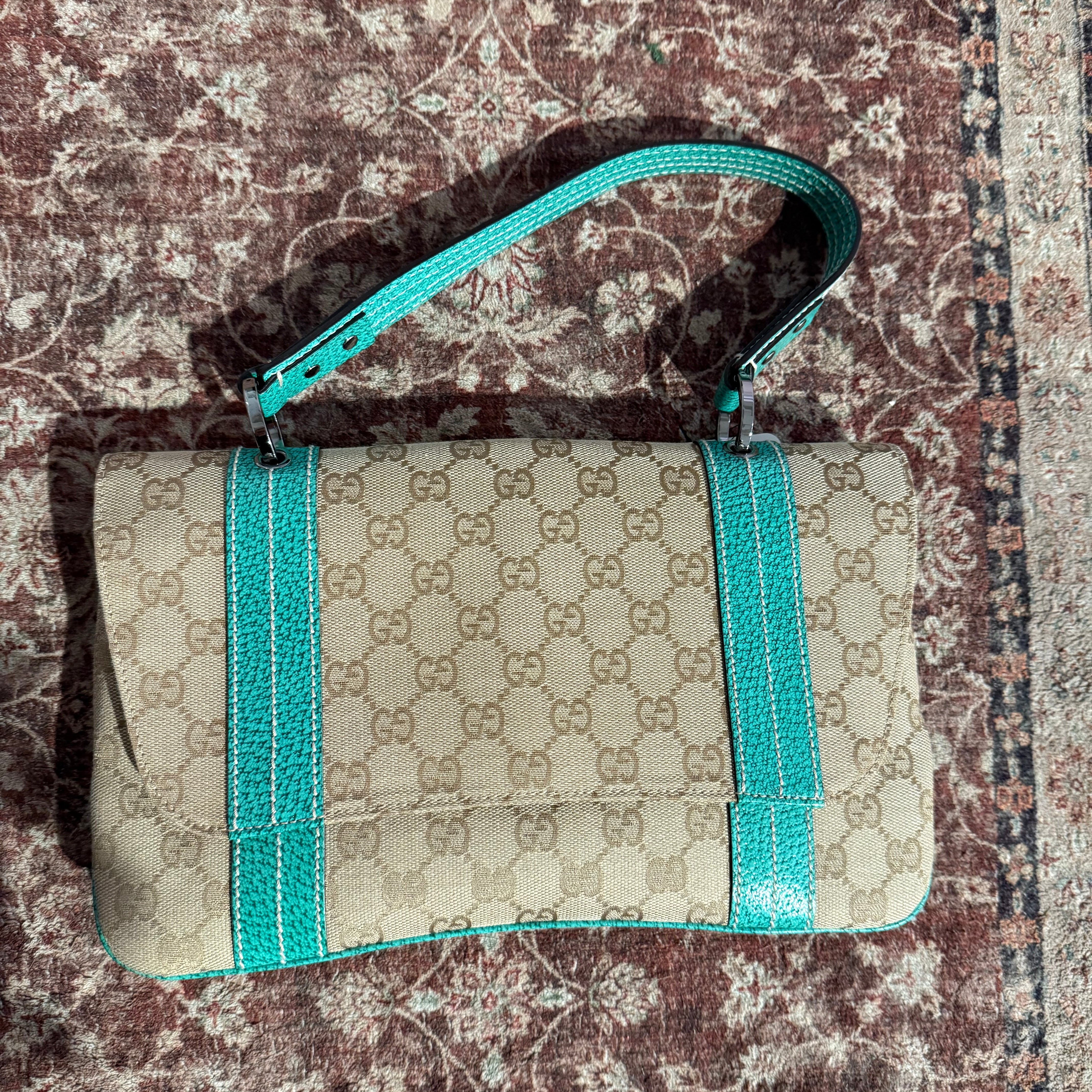 Gucci Signature GG Flap Shoulder