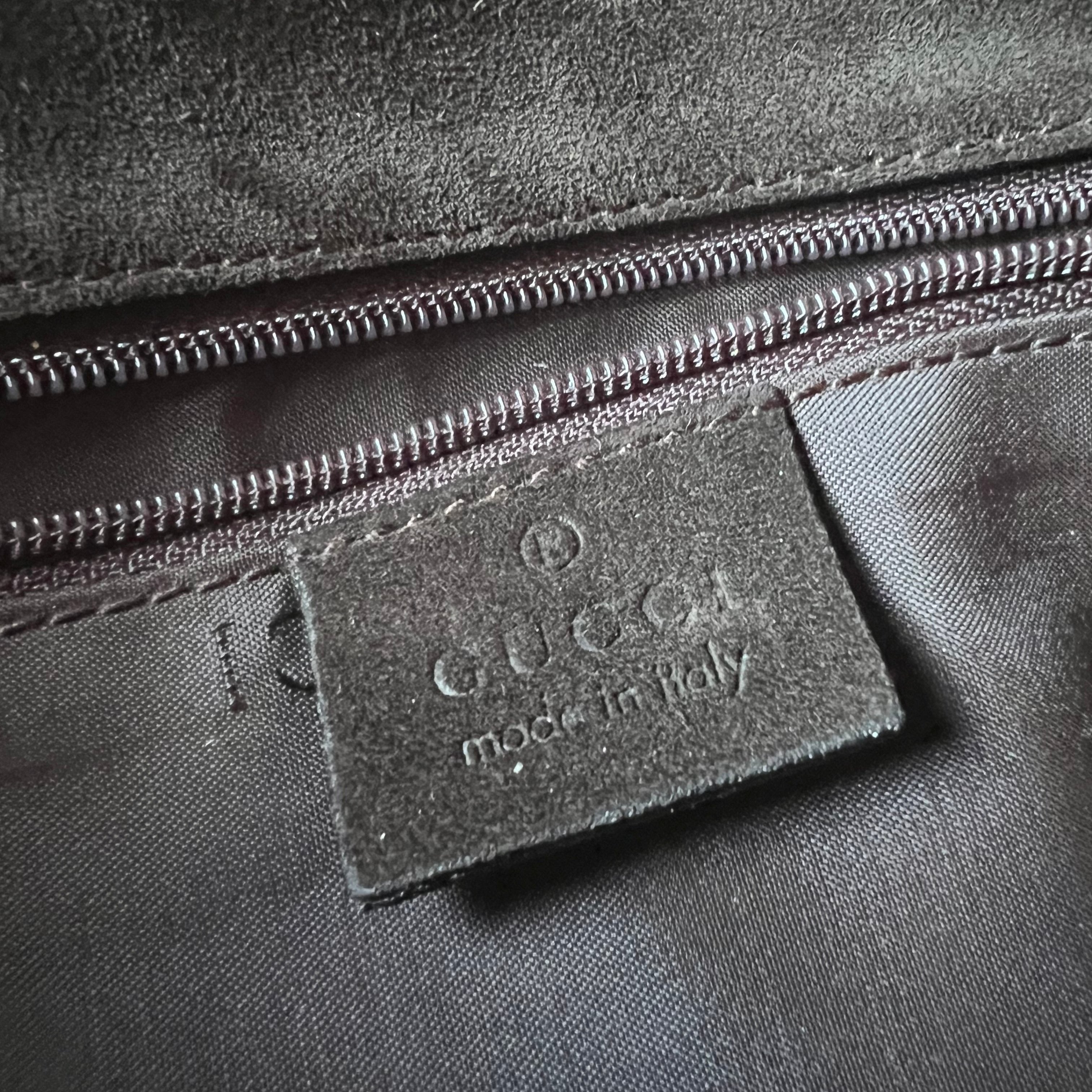 Gucci Retro Suede Shoulder Bag