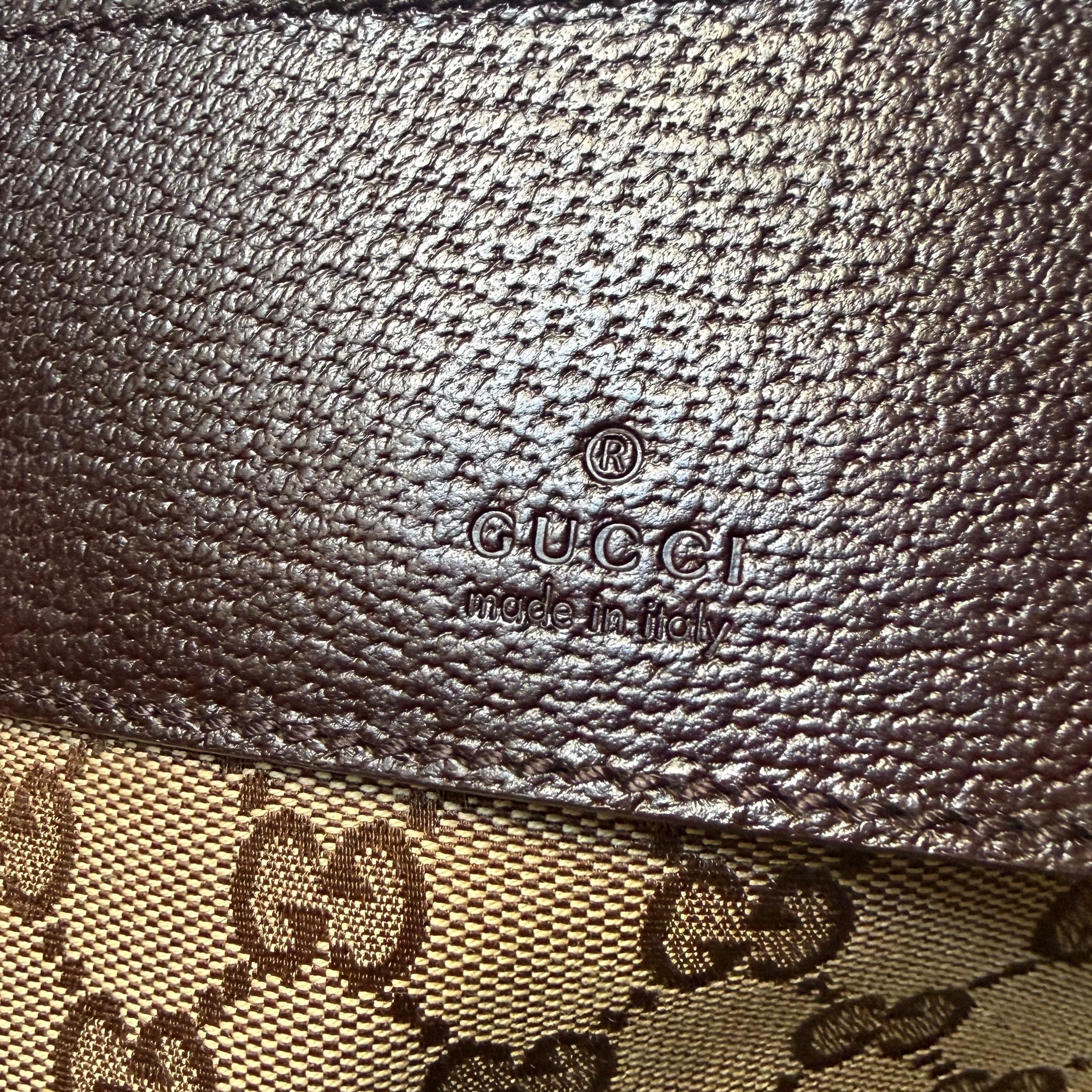 Gucci Vintage Signature Waist Bag