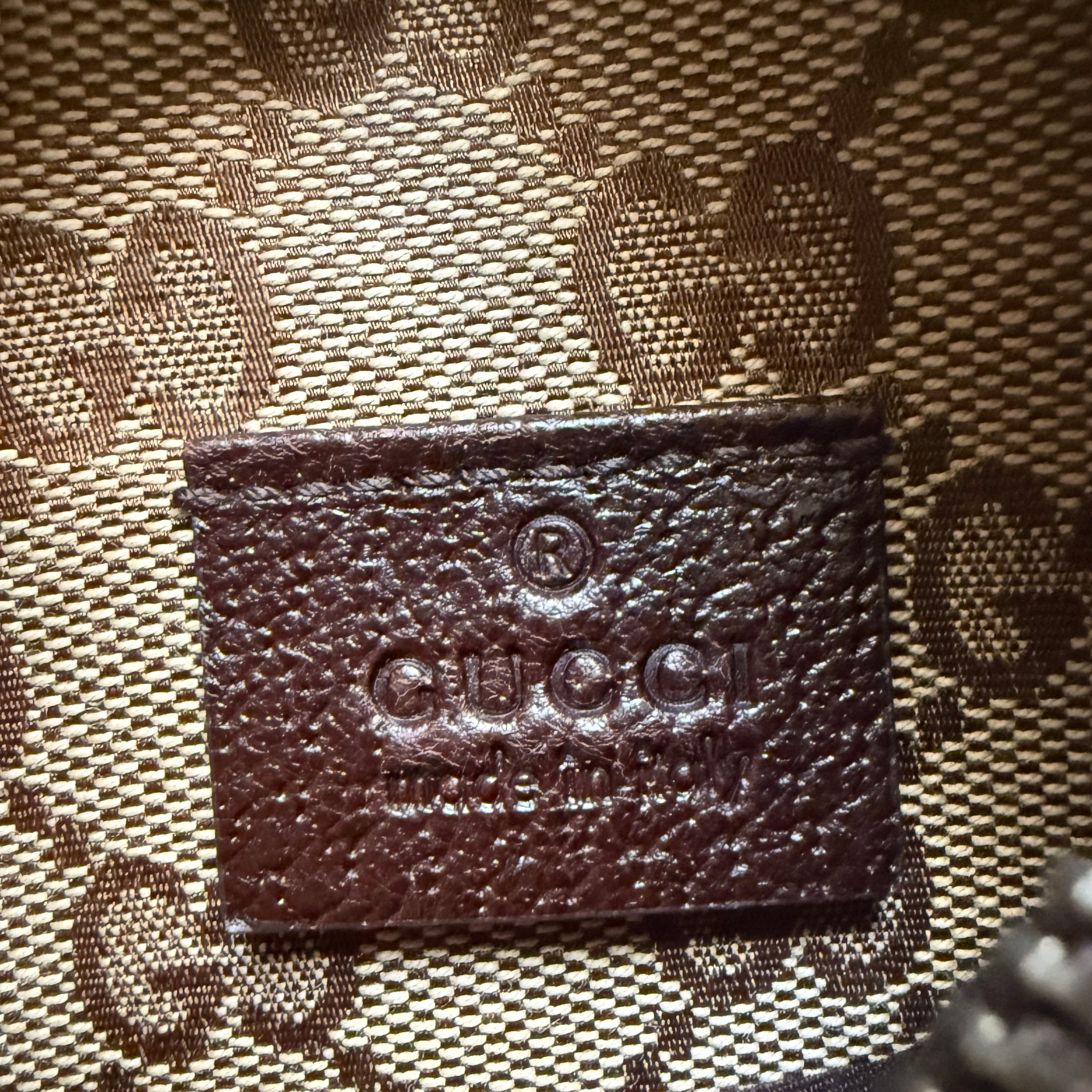 Gucci Vintage Signature Waist Bag
