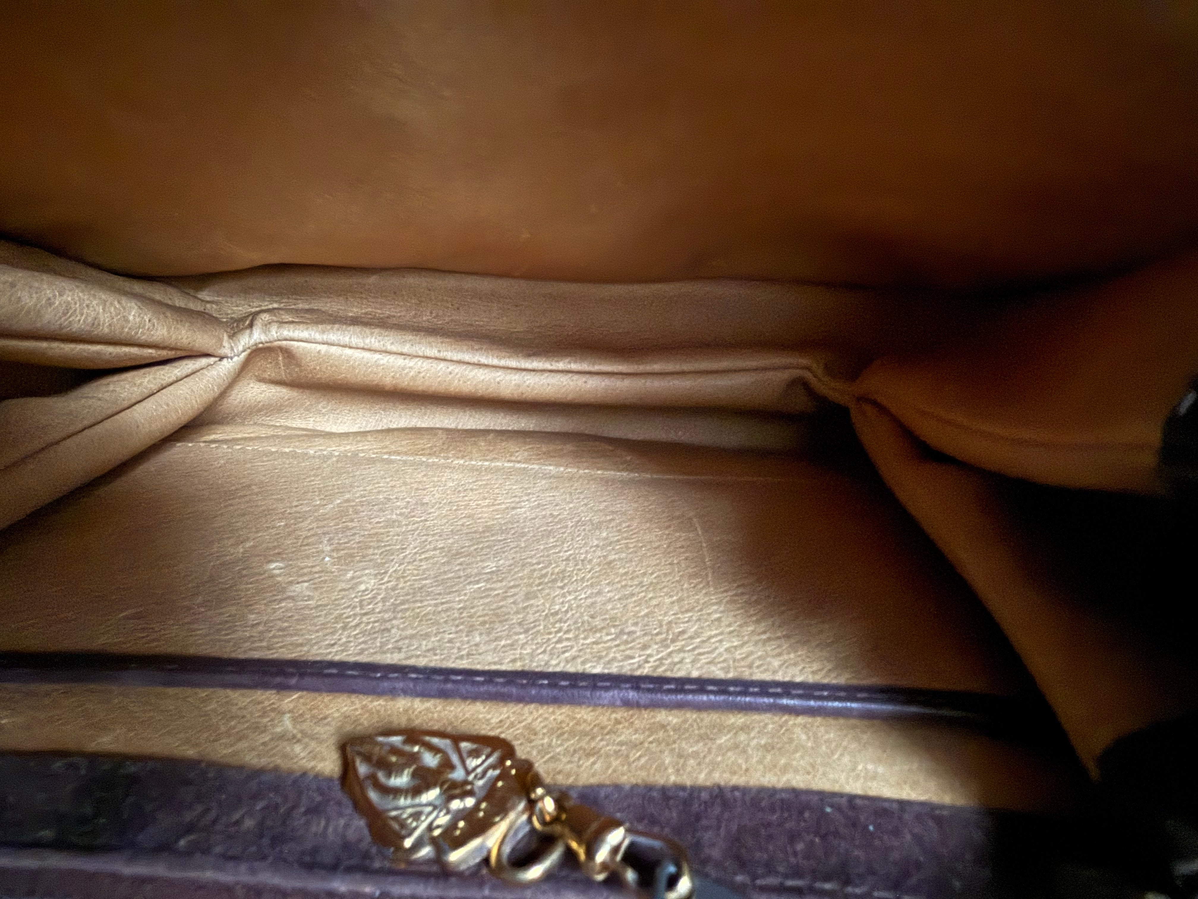 Gucci Vintage '70s Suede Shoulder