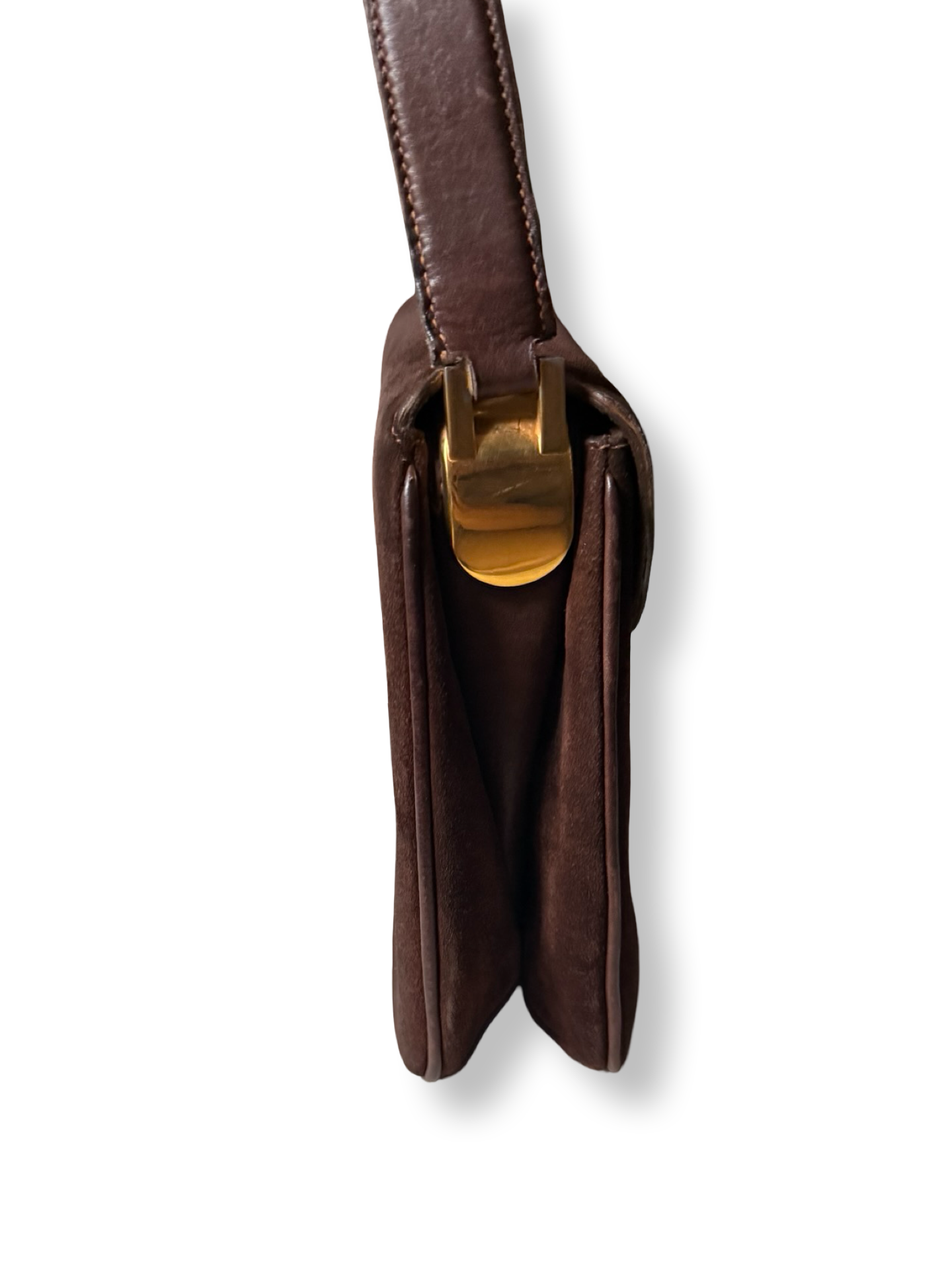 Gucci Vintage '70s Suede Shoulder