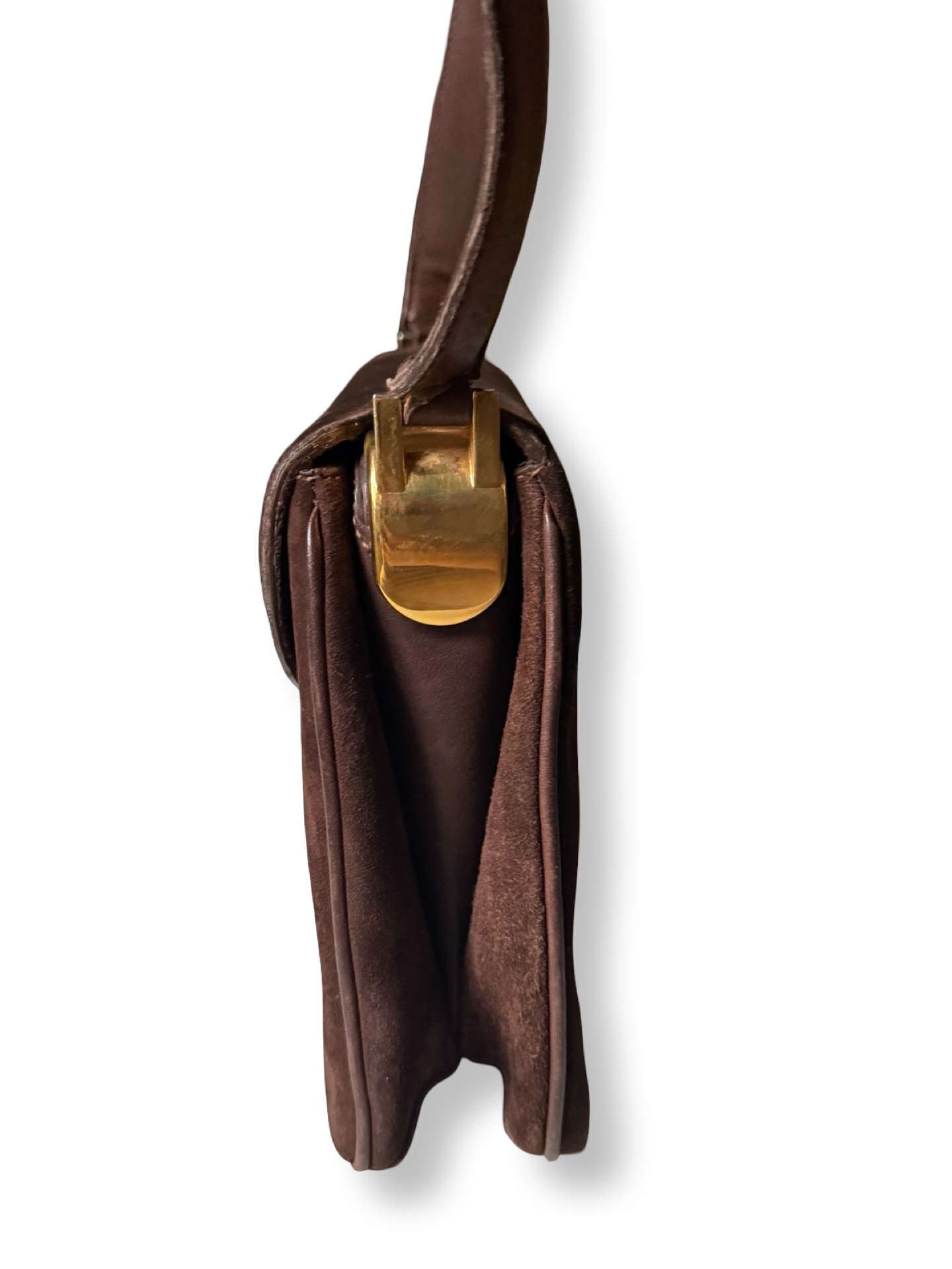 Gucci Vintage '70s Suede Shoulder