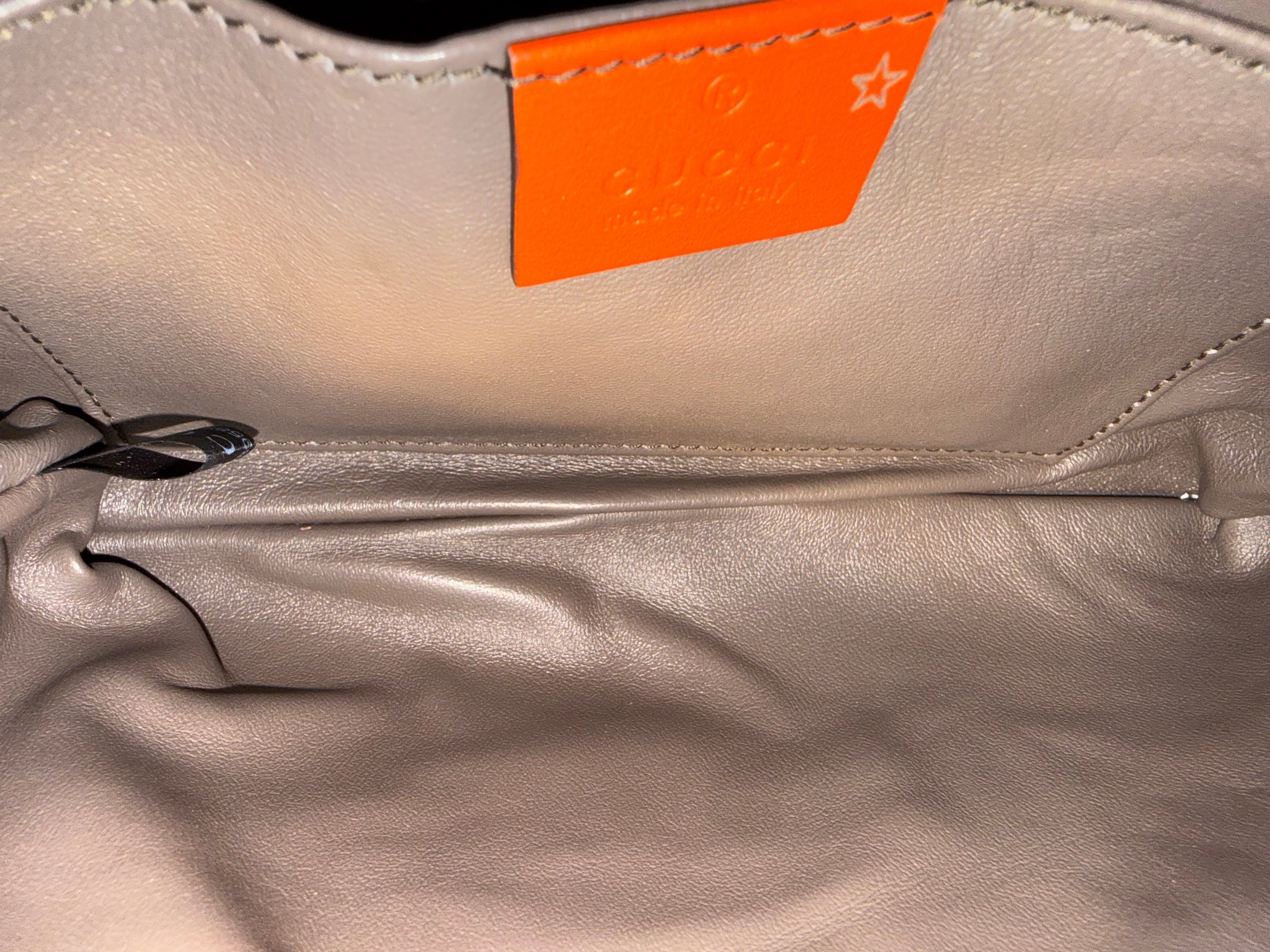 Gucci Broadway Python Evening Clutch