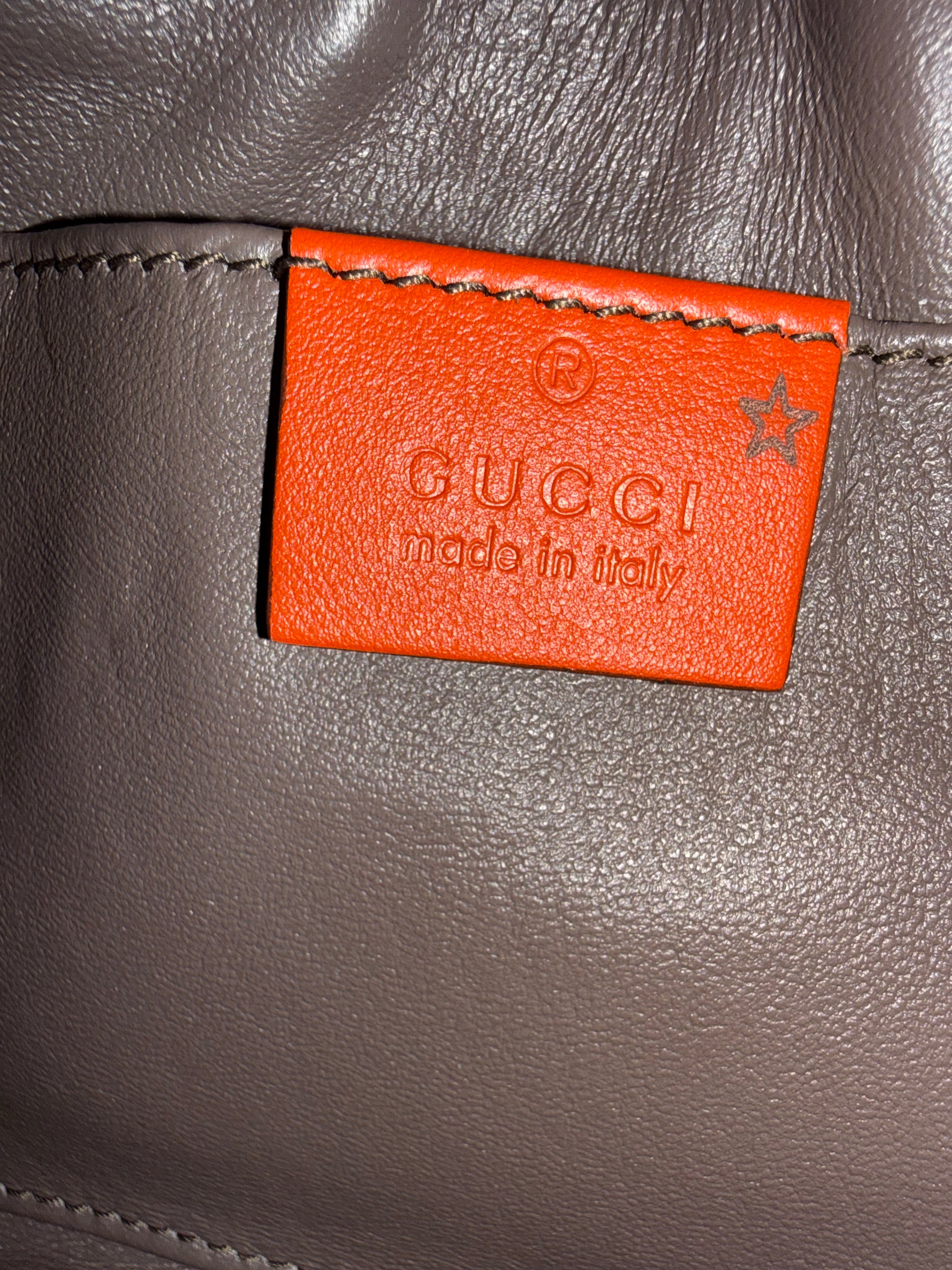 Gucci Broadway Python Evening Clutch