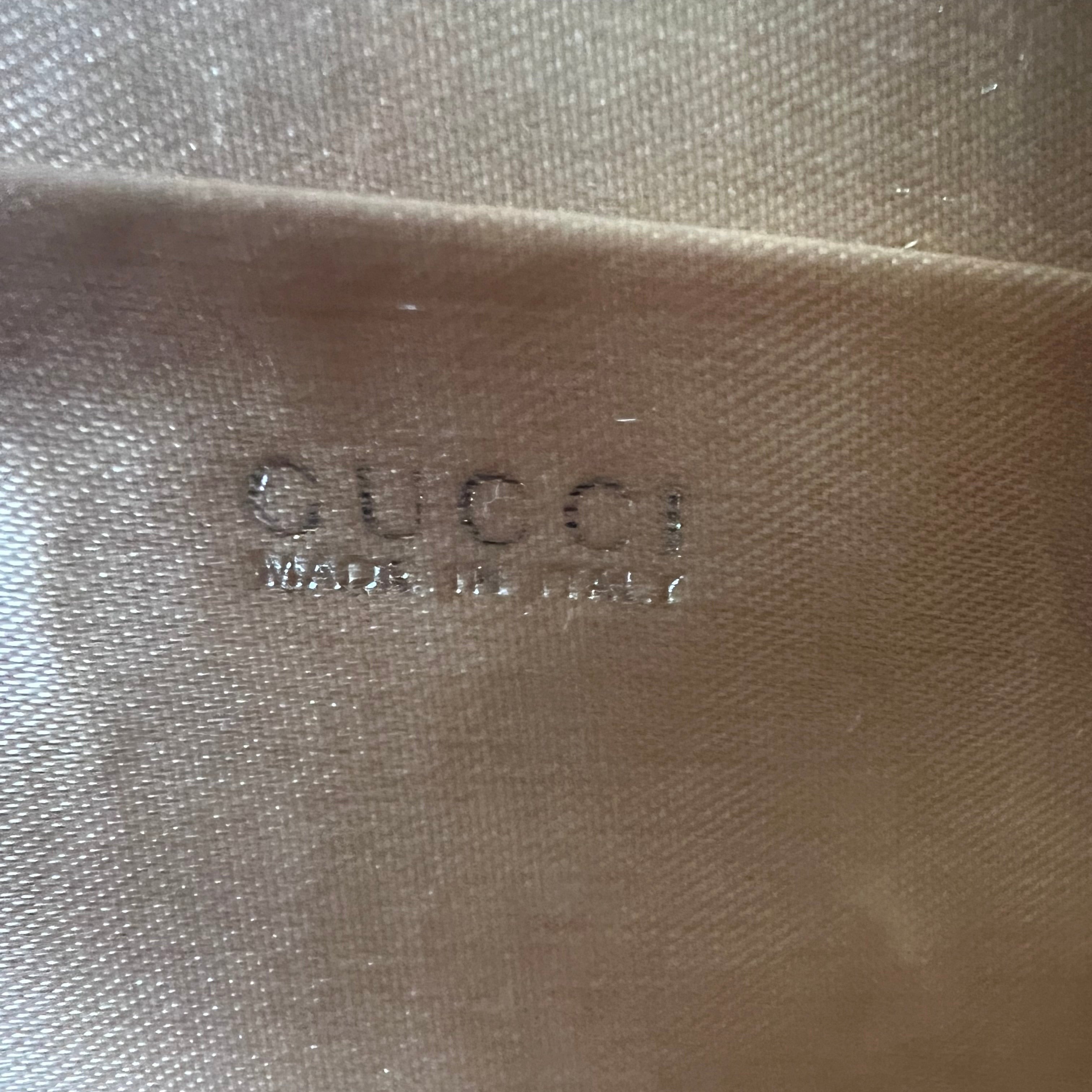 Vintage Gucci Handbag Green Satin Silver Hardware