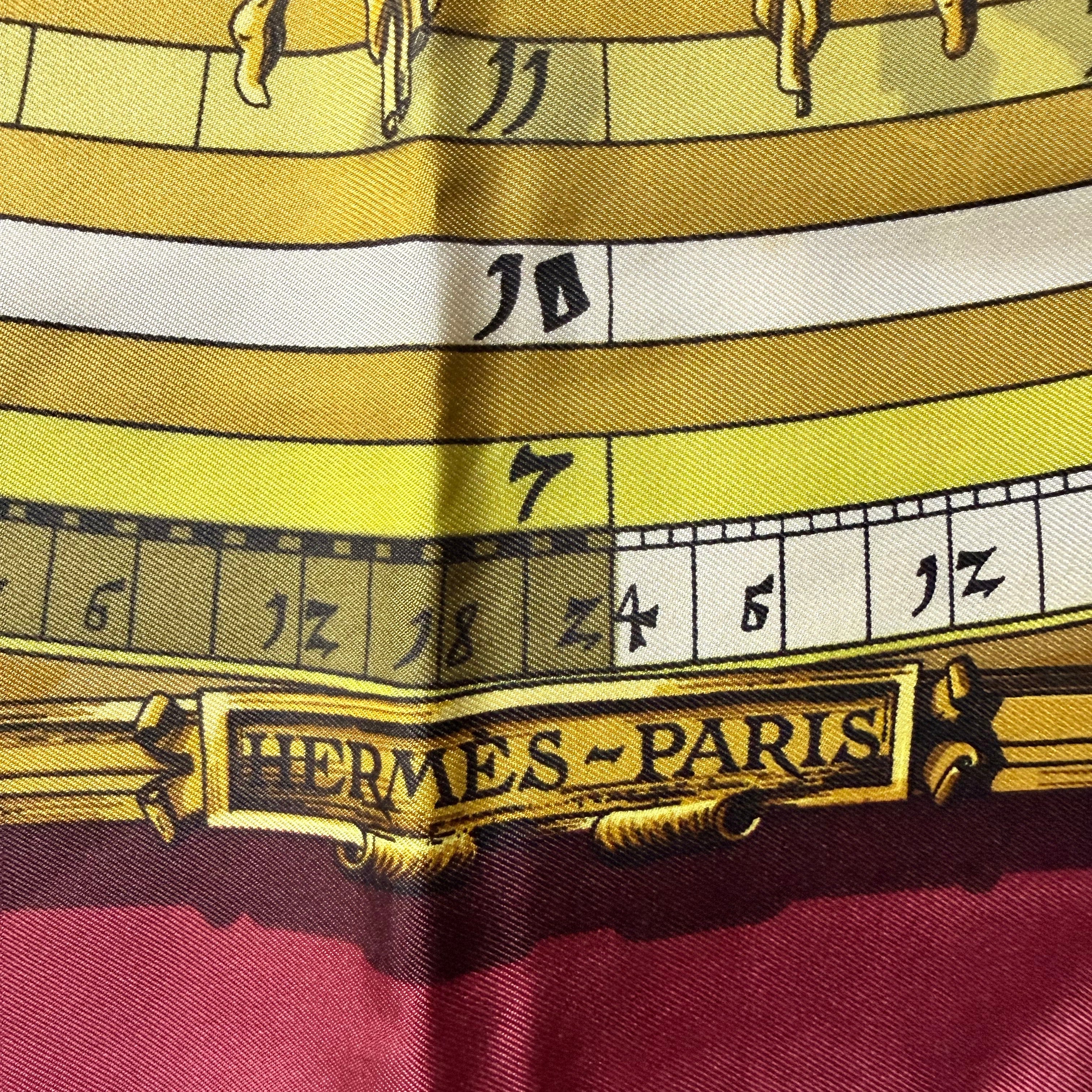Hermès Dies Et Hore Carre 90 Astrology Scarf