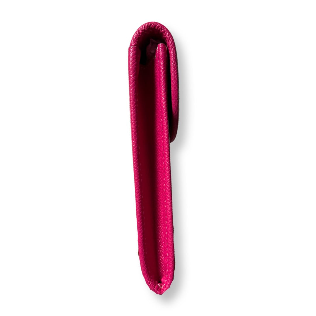 Jige Elan Hot Pink Grained Leather