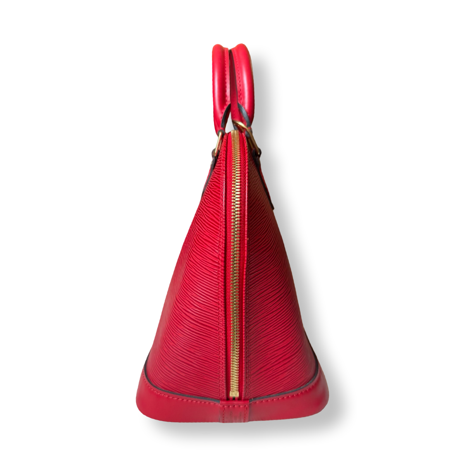 Louis Vuitton Alma Epi Leather PM Red vintage authentic 00s 