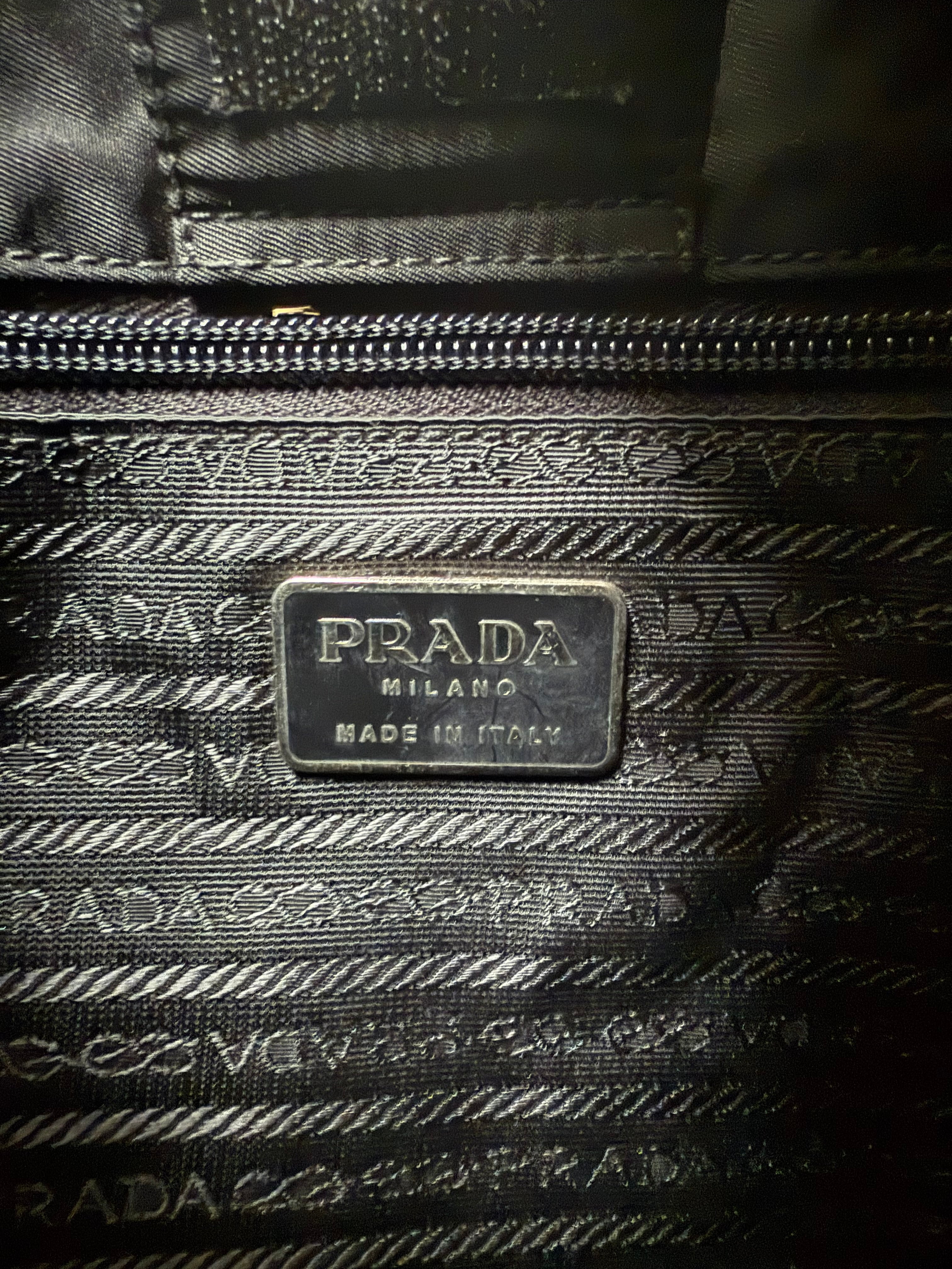 Prada Vintage Nylon Shoulder Bag