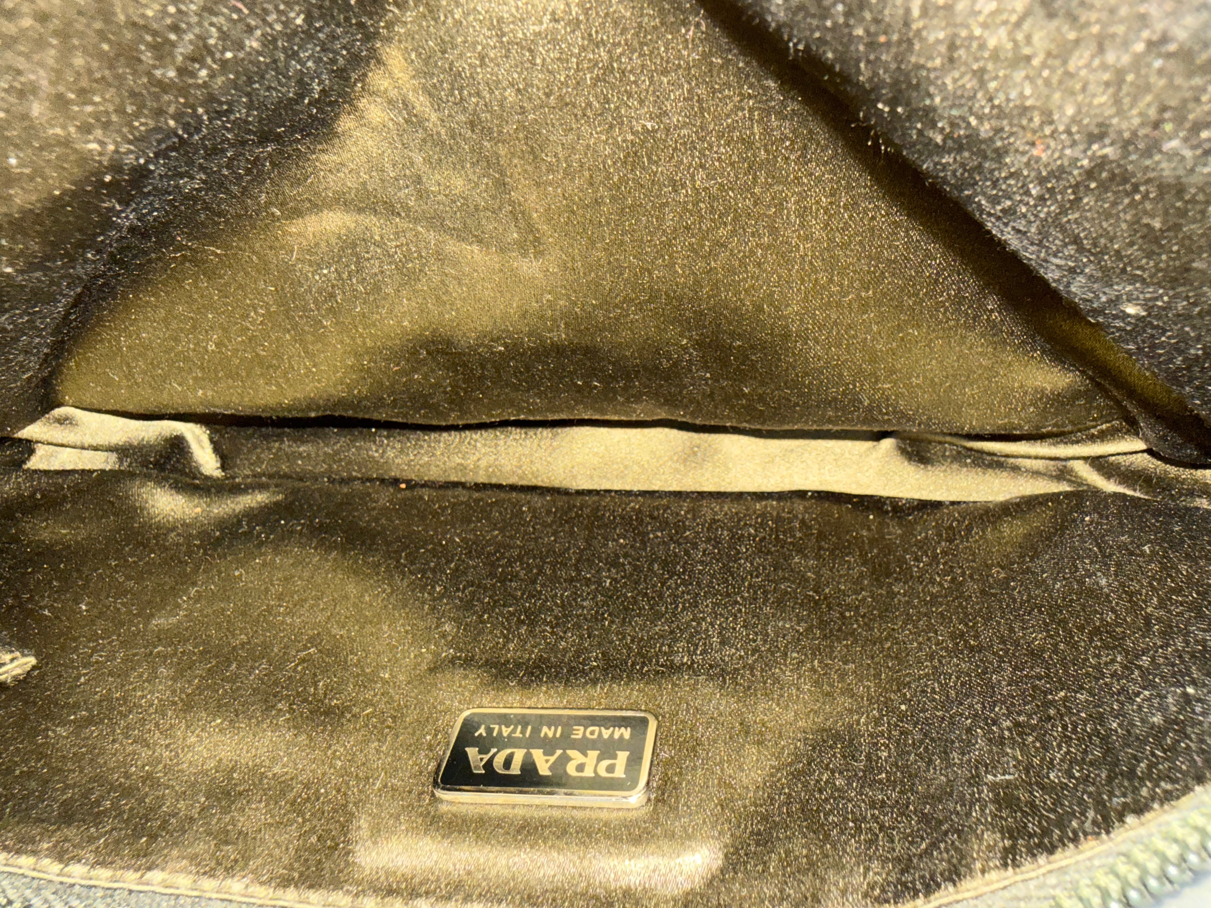 Prada Vintage Jeweled Flap