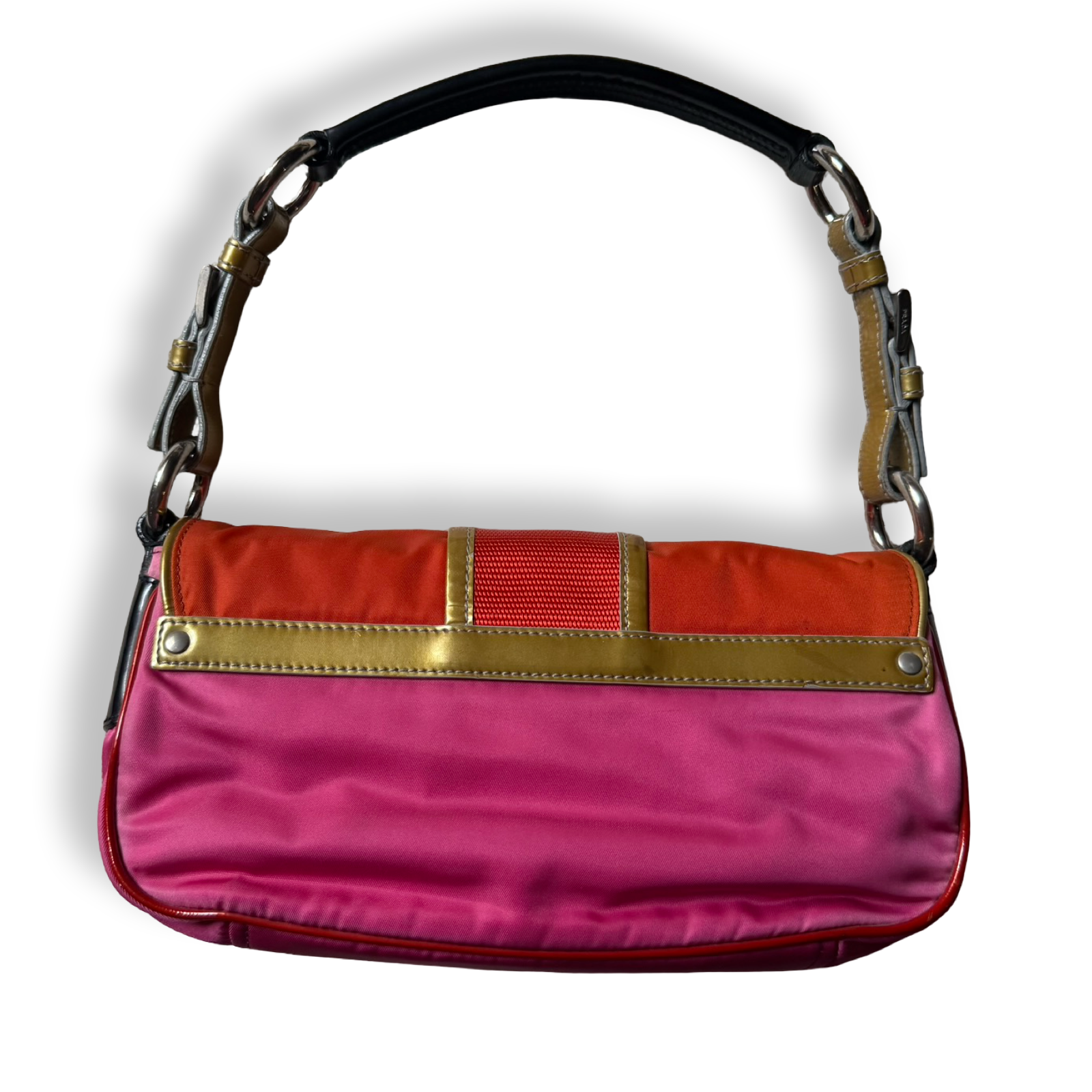 Prada Vintage Rosa Pocket Space Shoulder